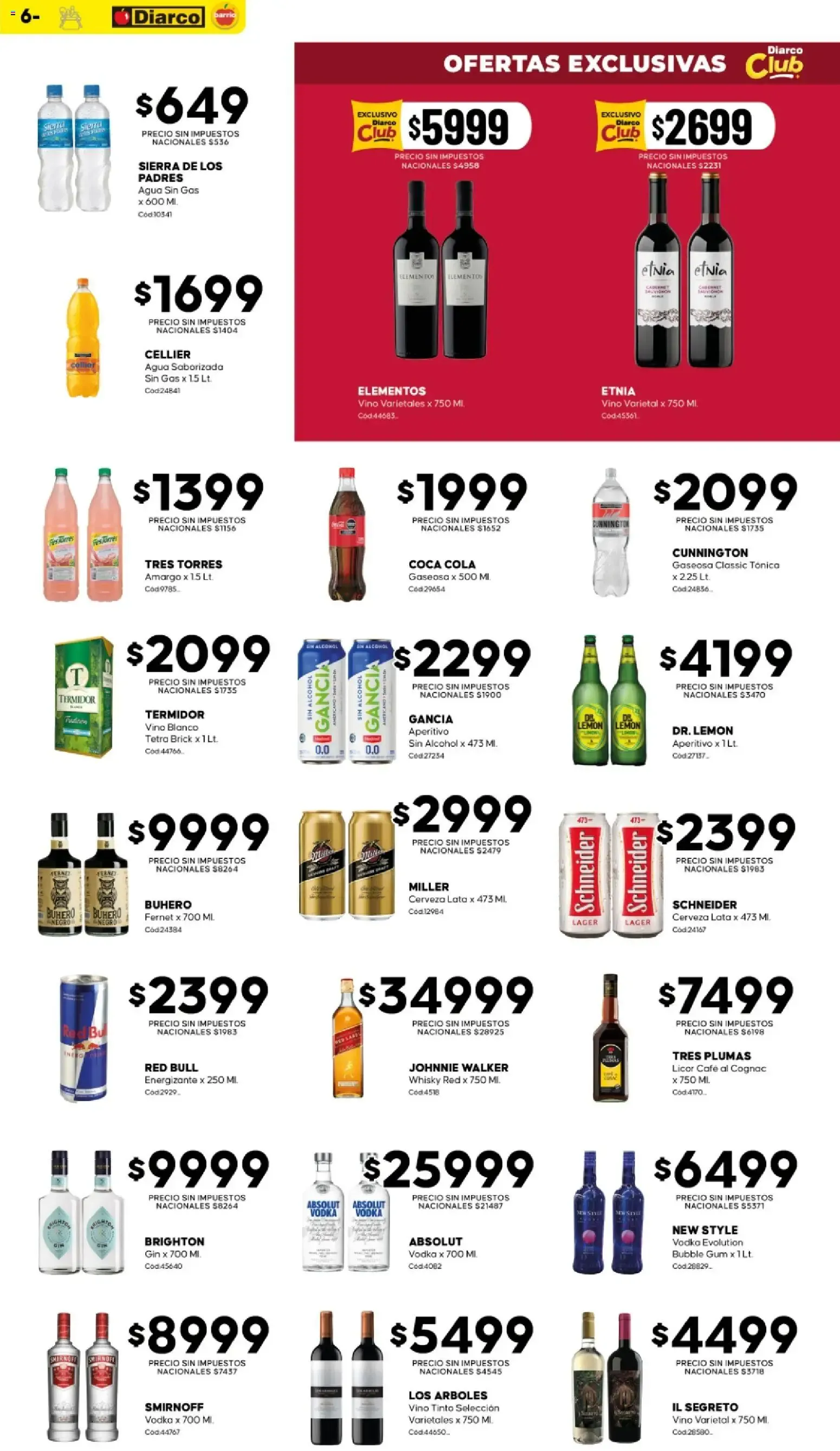 Ofertas de Diarco - Ofertas del 05/10 al 09/10 5 de octubre al 9 de octubre 2026 - Página 6 del catálogo