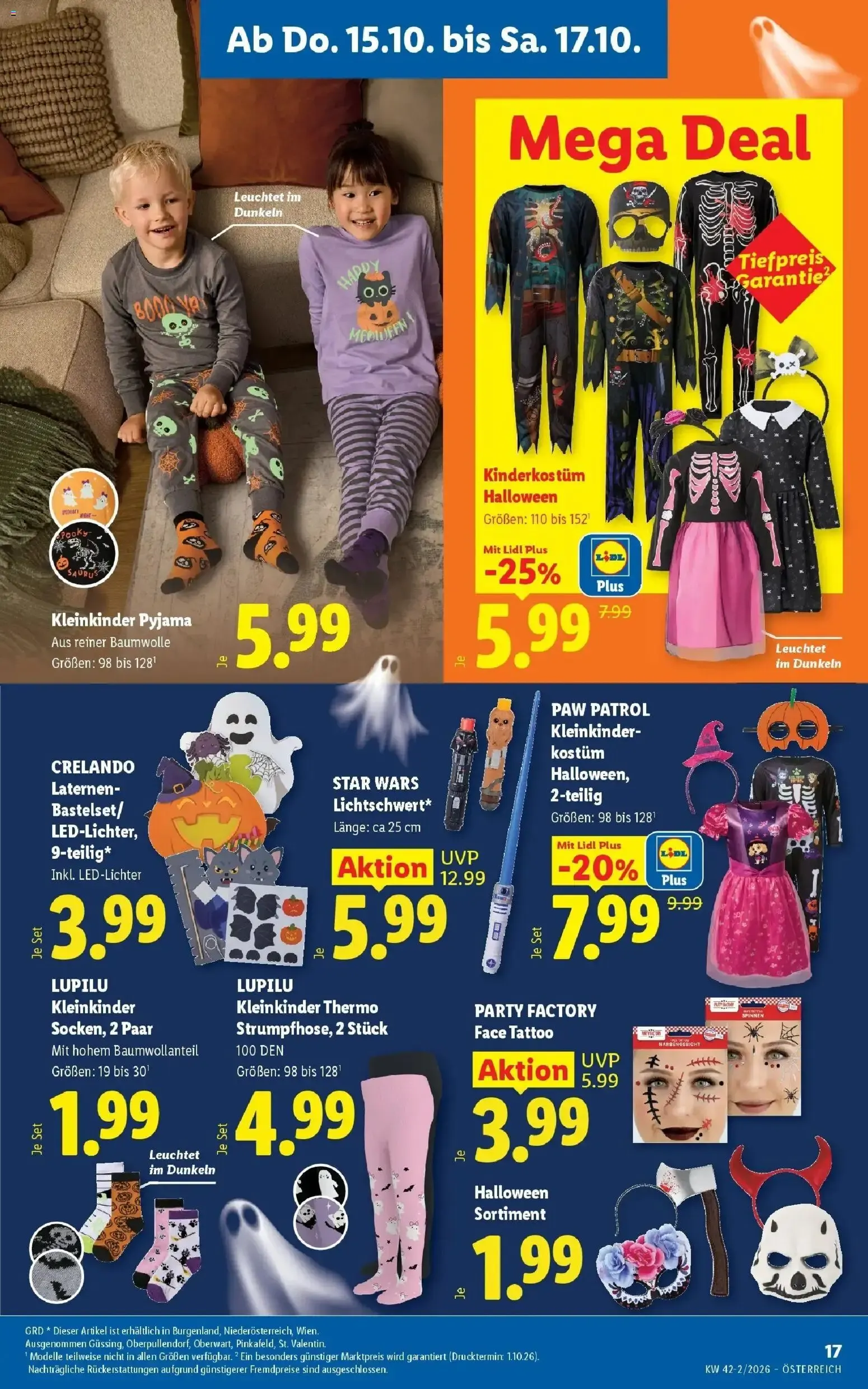 Lidl Aktion von 15. Oktober bis 17. Oktober 2026 - Flugblätt seite  21