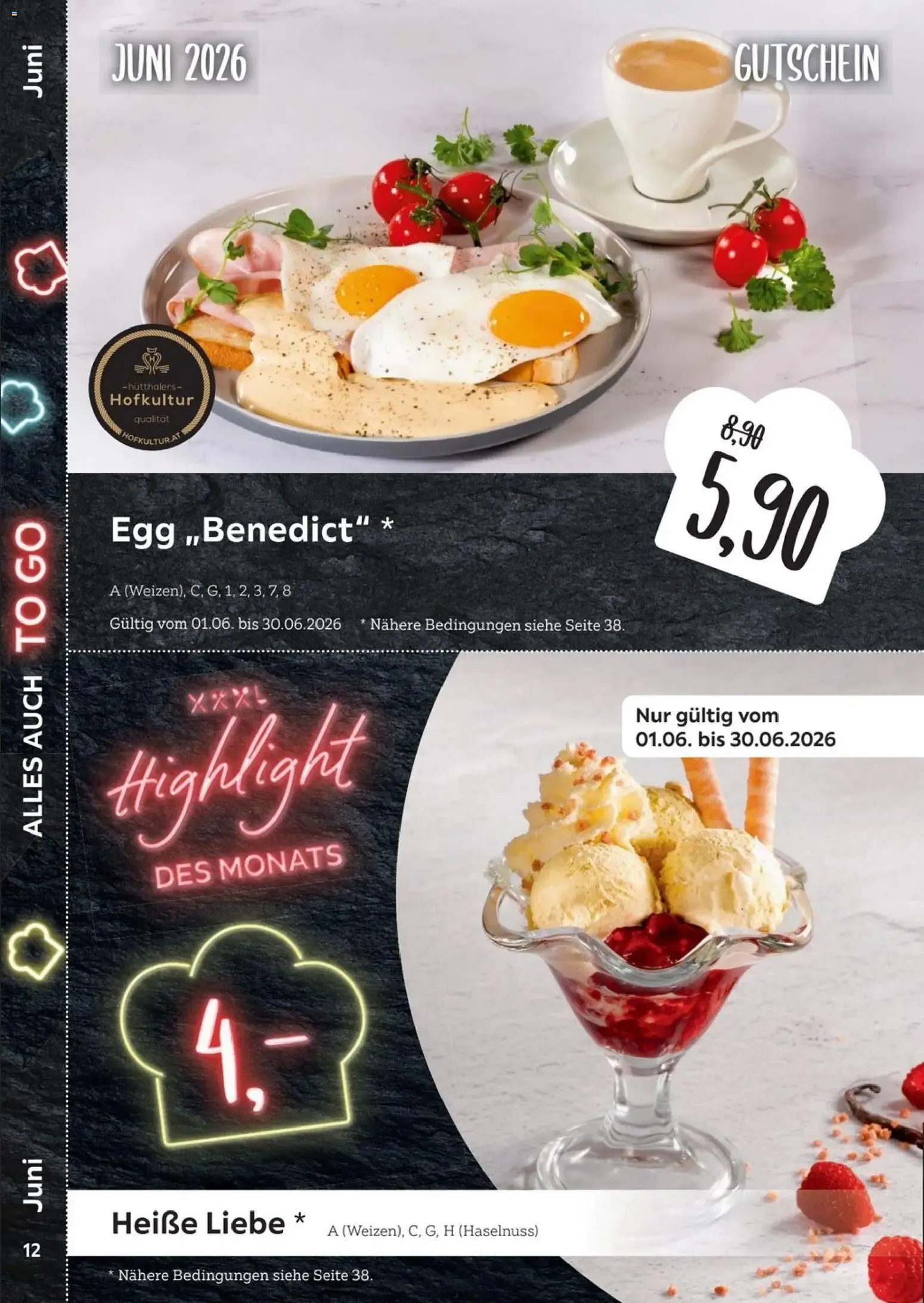 XXXL Lutz Restaurantgutscheine (ab 01.02.2026) zum Blättern von 1. Februar bis 31. Juli 2026 - Prospekt seite 12