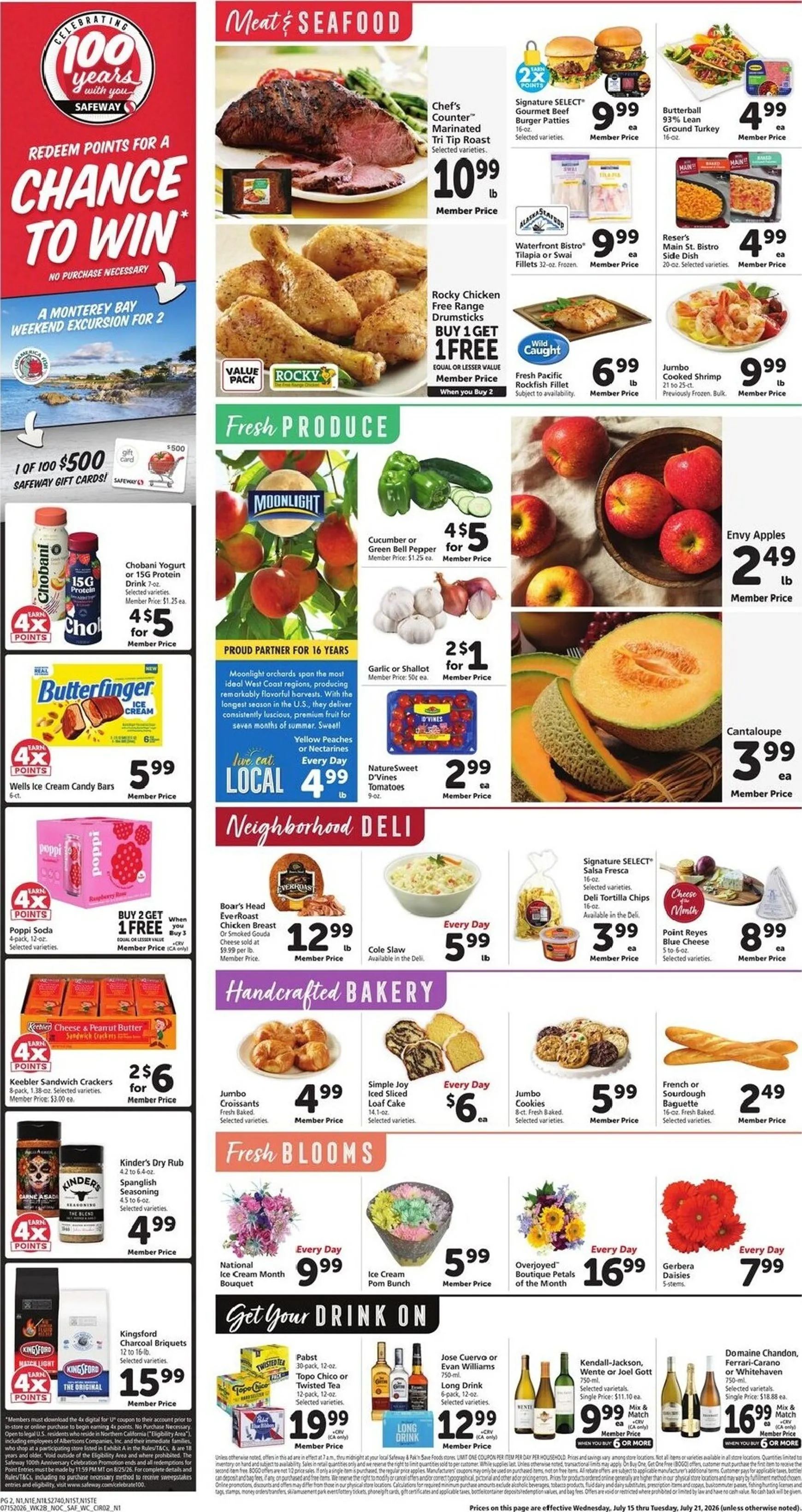 Weekly ad Safeway: Celebrating 100 Years from July 15 to July 21 2026 - Page 2