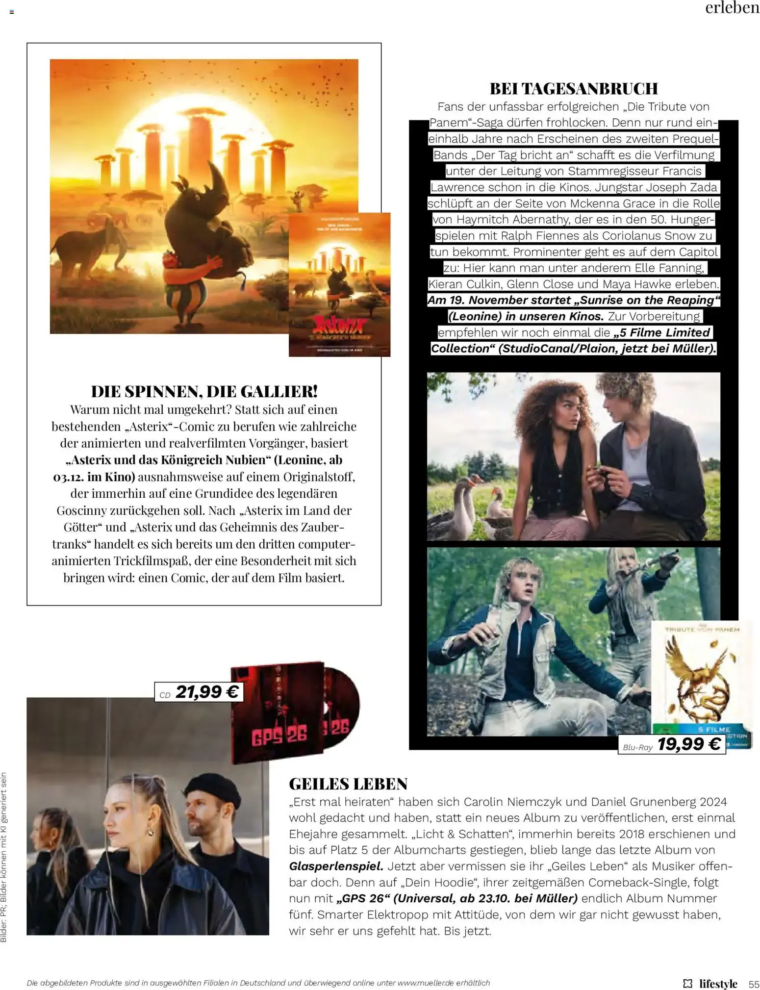Müller lifestyle IHR WOHLFÜHL-MAGAZIN von 1. September bis 31. Oktober 2026 - Prospekt seite 56