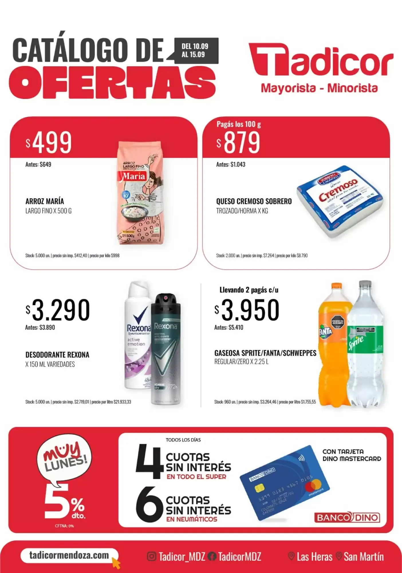 Catálogo de Ofertas Tadicor