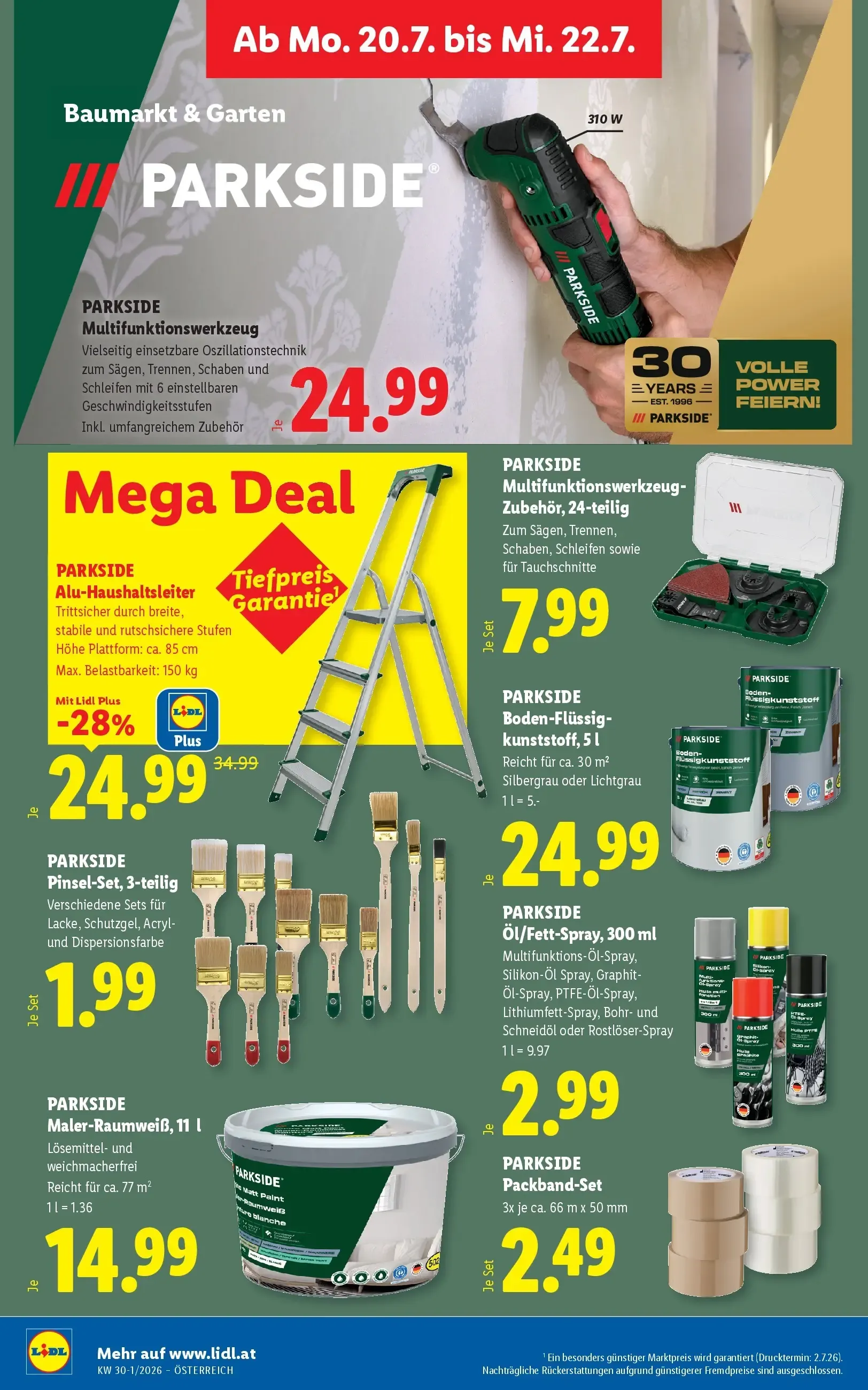 Lidl - Lidl ab 15.07.2026 - Angebote ab donnerstag von 16. Juli bis 18. Juli 2026 - Flugblätt seite 35