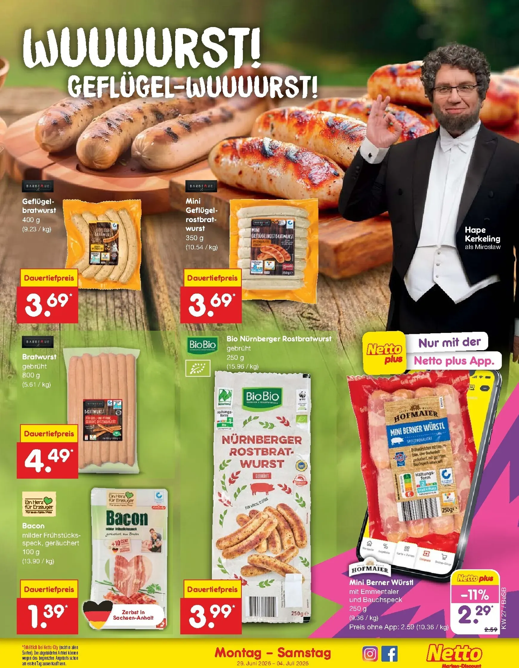 Netto Marken Discount - Wochenangebote Prospekt – von Montag 29.06.2026 bis Samstag 04.07.2026 von 29. Juni bis 4. Juli 2026 - Prospekt seite 32