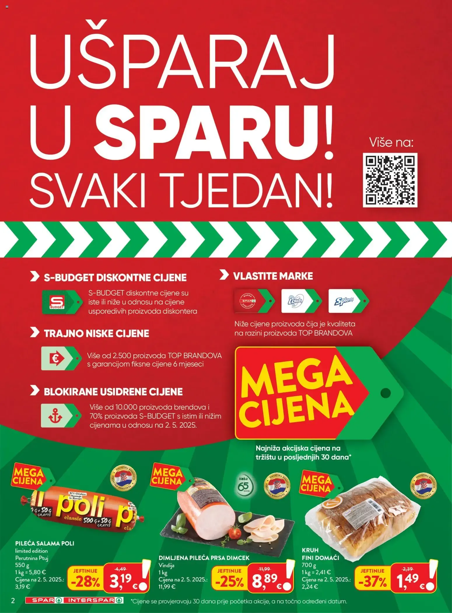 Katalog Interspar Katalog novi od 19.08.2026 na listanje > letak digitalni od 19. kolovoza do 25. kolovoza 2026. - Pregled Stranica 2