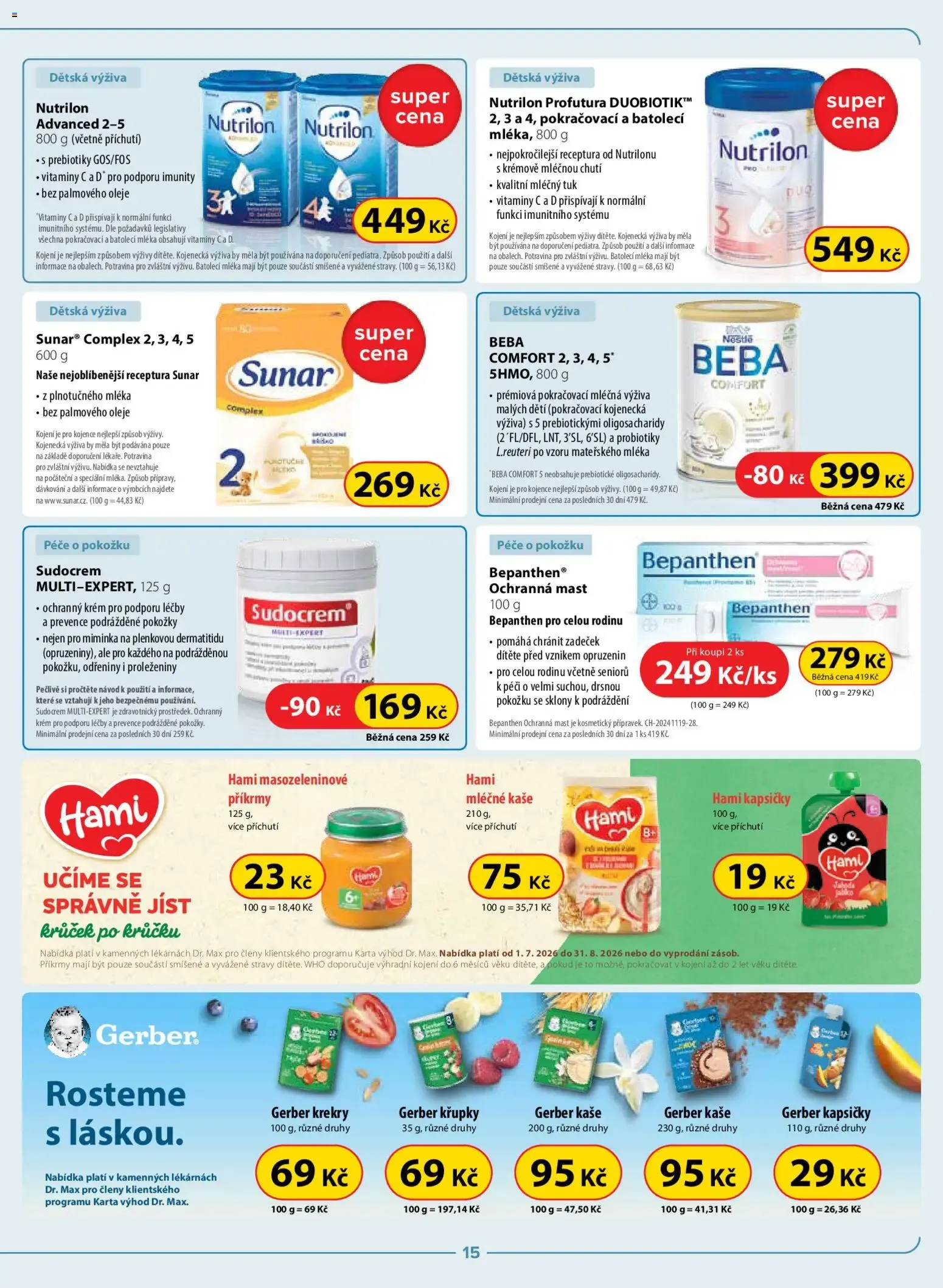 Dr. Max: Léto? Máme vše! - 1. července 31. srpna 2026 - Page 15