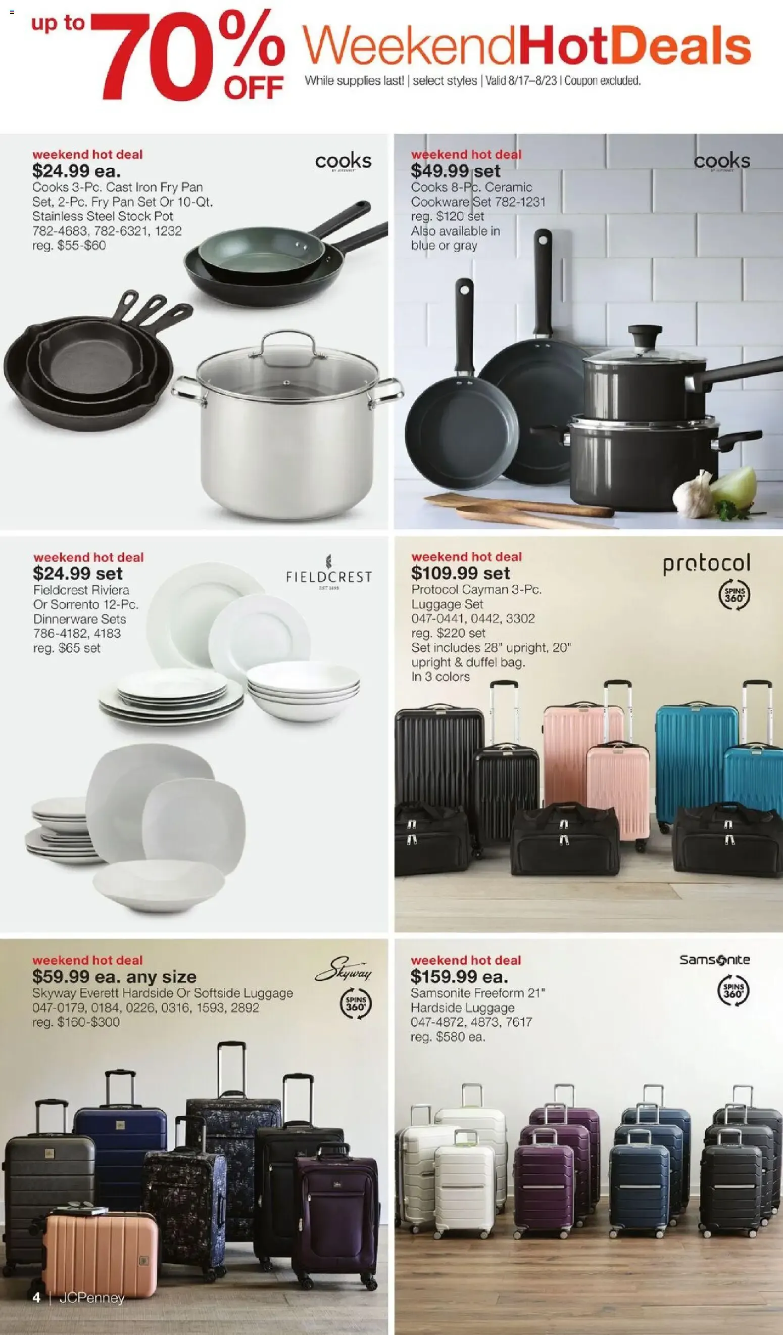 Weekly ad JCPenney Labor Day Home Sale from August 17 to September 13 2026 - Page 3