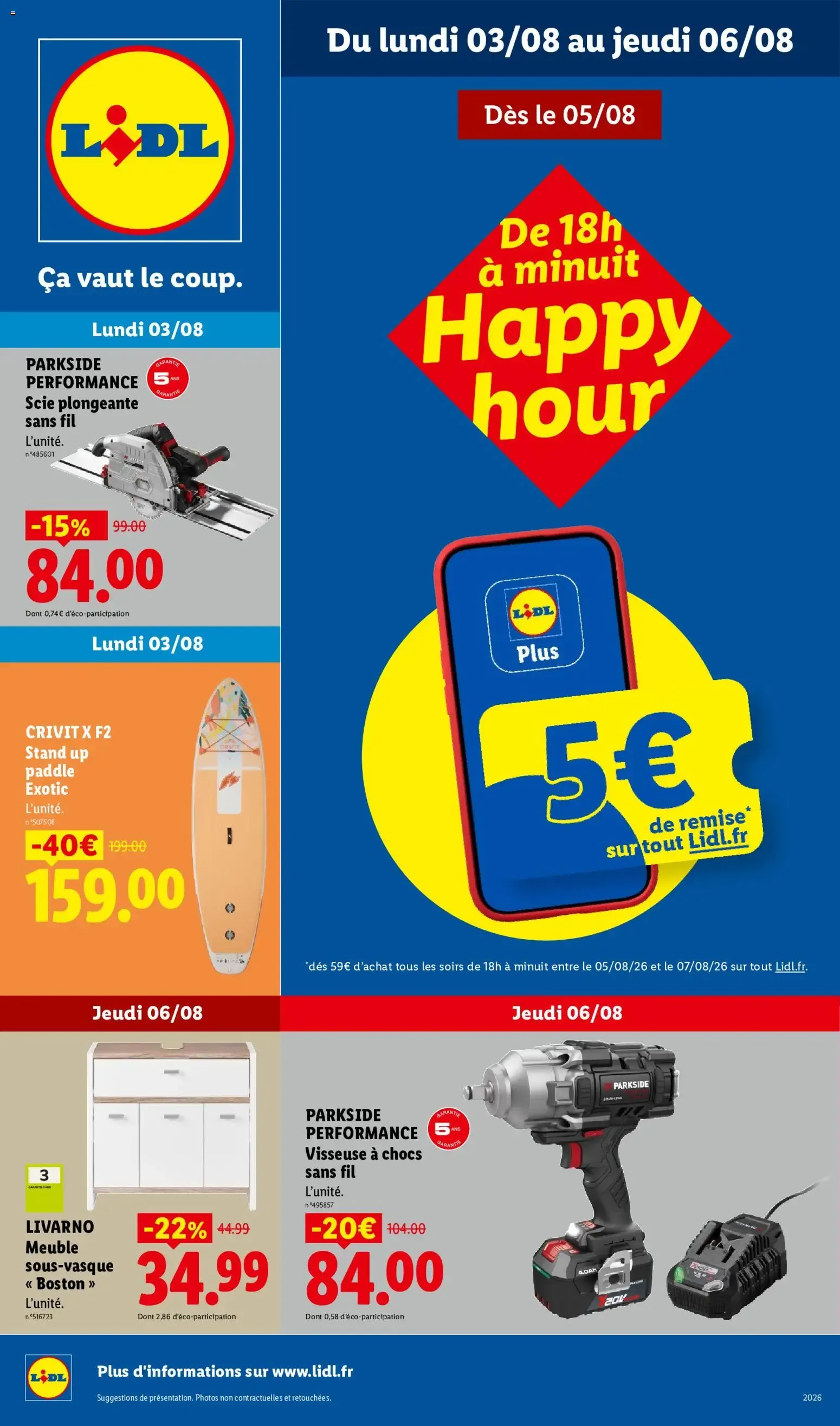 Catalogue LIDL du 03/08/2026 | Promo prospectus en ligne du 3 août au 6 août 2026 - Catalogue page 1