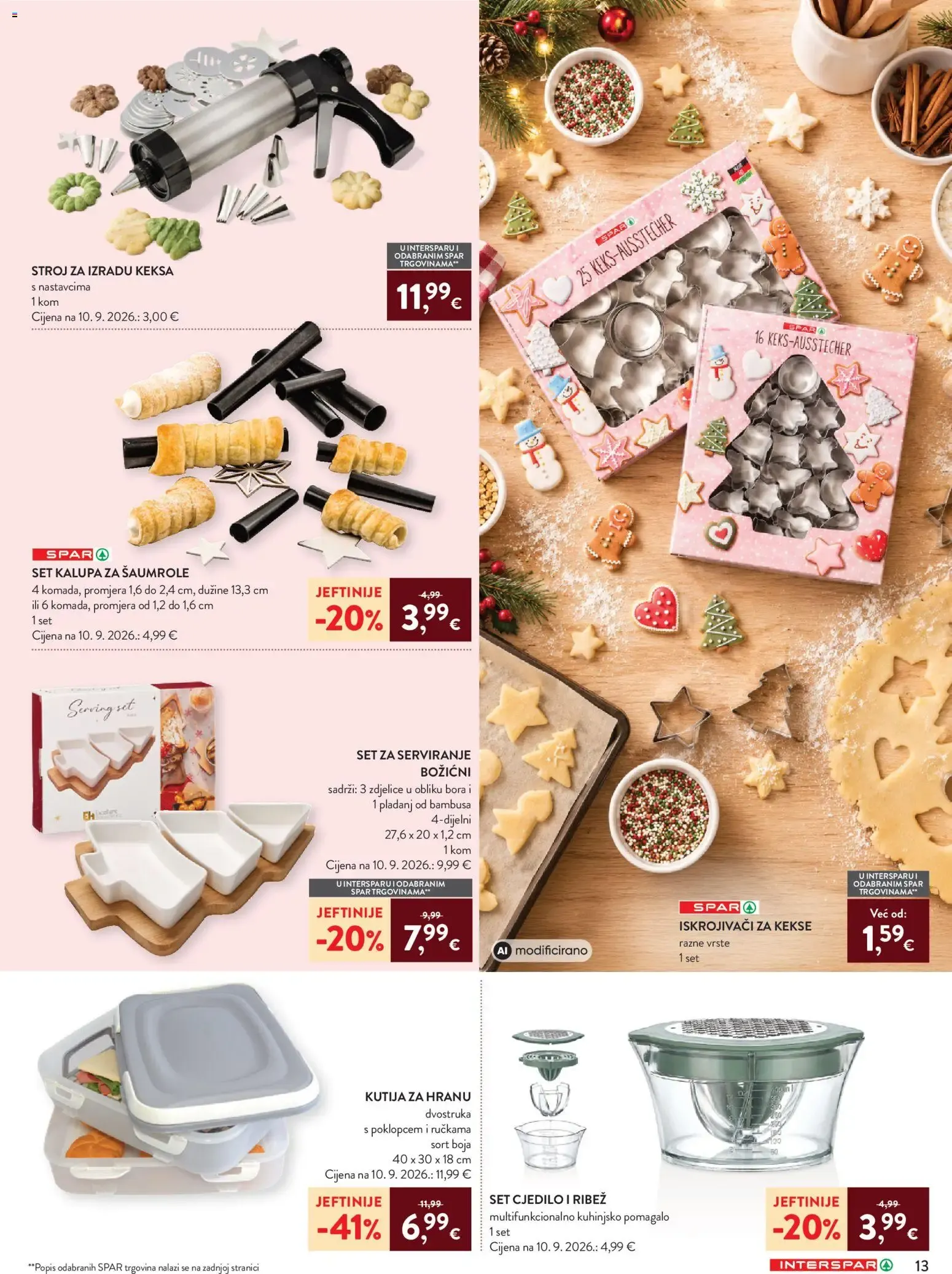 Katalog Interspar Vrijeme Je Za Kolače novi od 07.10.2026 na listanje > letak digitalni od 7. listopada do 15. prosinca 2026. - Pregled Stranica 15
