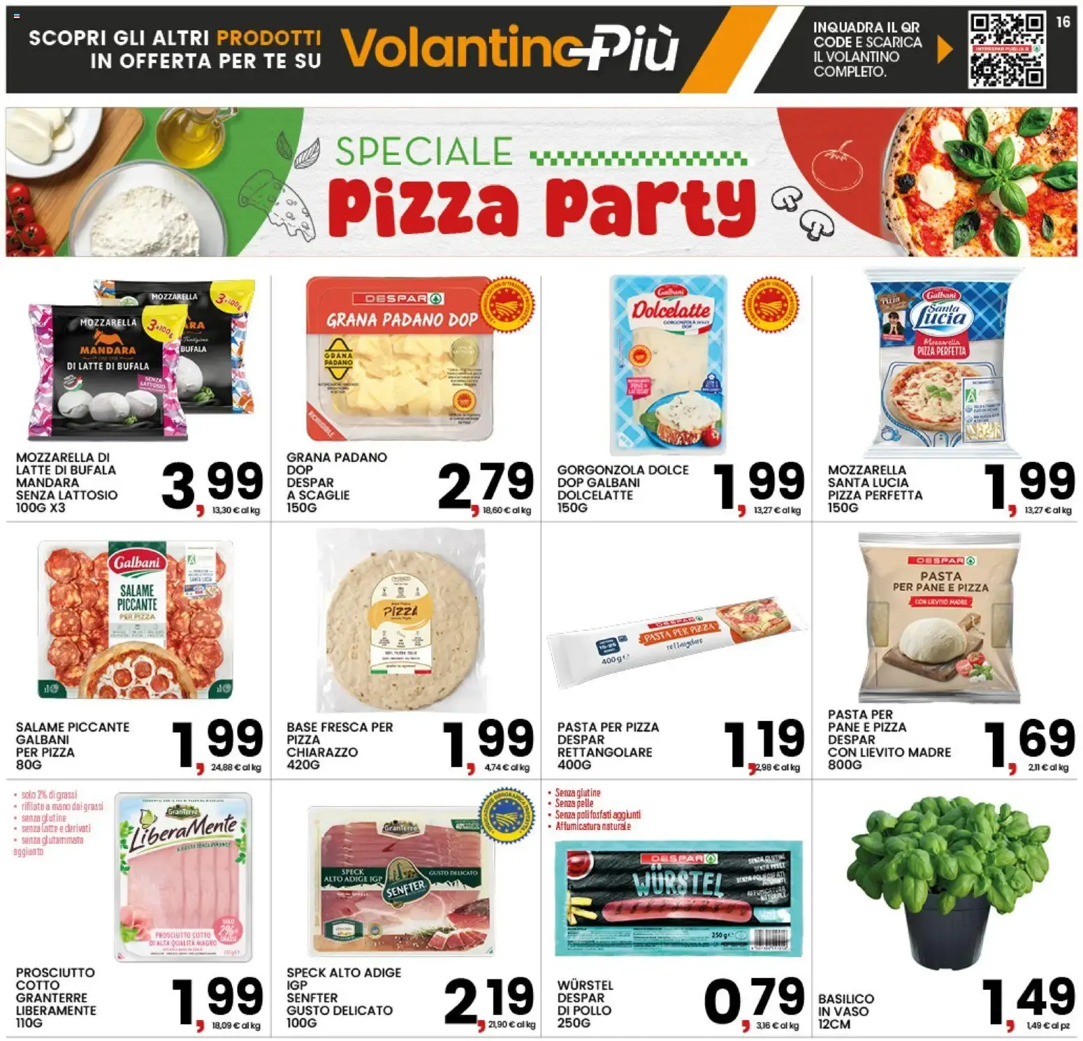 Nuovo Interspar volantino dal 21/09/2026 > offerte anteprima 🛍️ da 21 settembre a 30 settembre di 2026 - Pagina del volantino 16