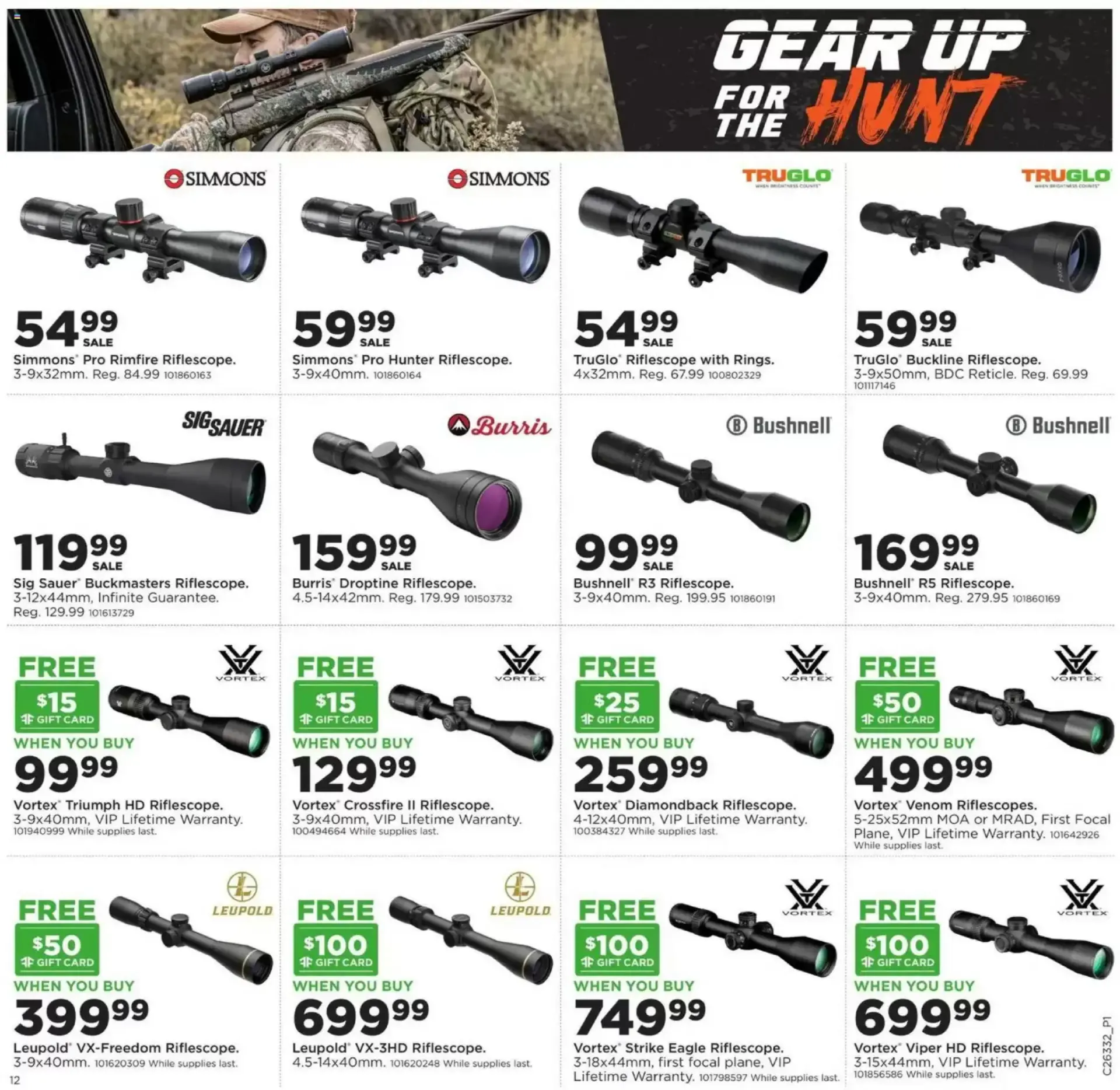 Weekly promotion Fleet Farm - Gear Up For The Hunt spanning from August 10 to August 23 2026 - Page 12 for Catalogue 365