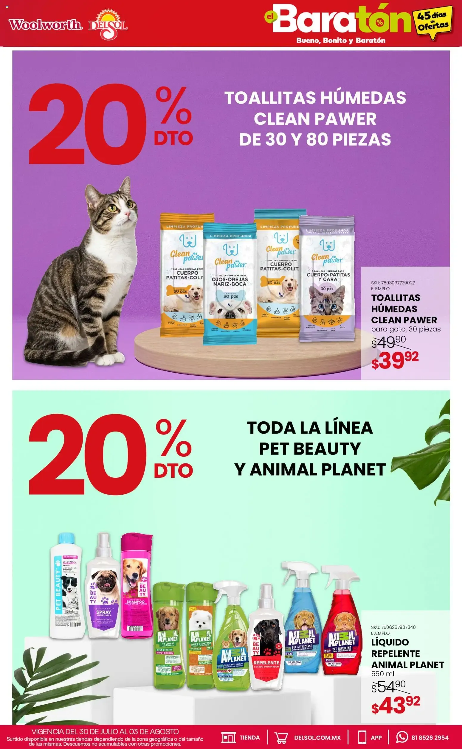 Catálogo de Del Sol y Woolworth catálogo Bueno, Bonito y Baratón (30/07/2026 - 03/08/2026) - catálogo en línea 30 de julio al 3 de agosto 2026 - Pagina 22