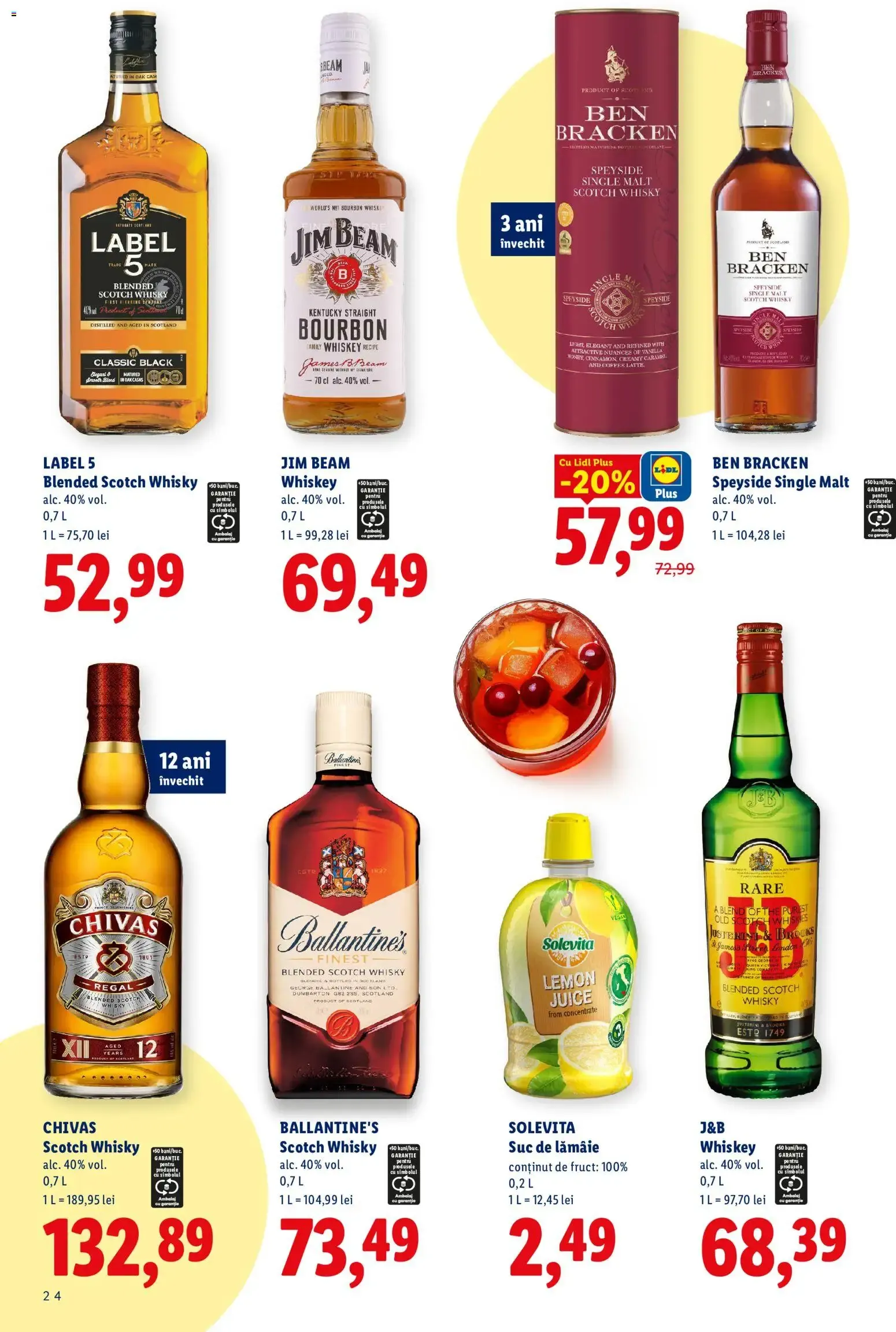 Catalog Băuturi pentru o vară distractivă. Știi că merită. de la 13 iulie până la 13 septembrie 2026 - Revista Pagina 24