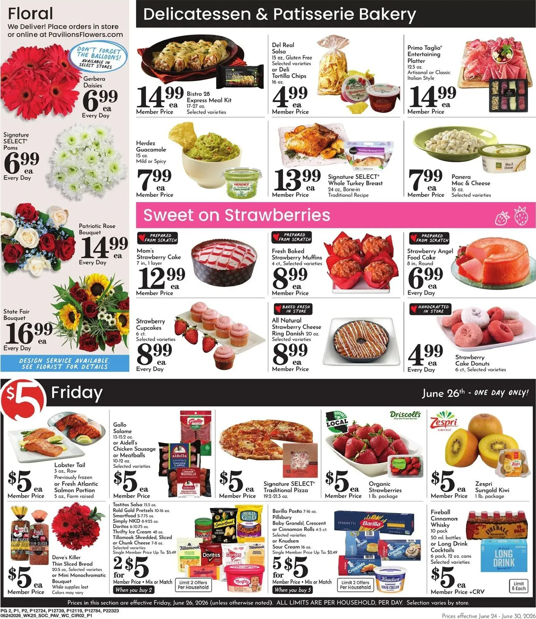 Weekly ad Current Pavilions leaflet valid from Wednesday 06/24/2026 to Tuesday 06/30/2026 from June 24 to June 30 2026 - Page 2