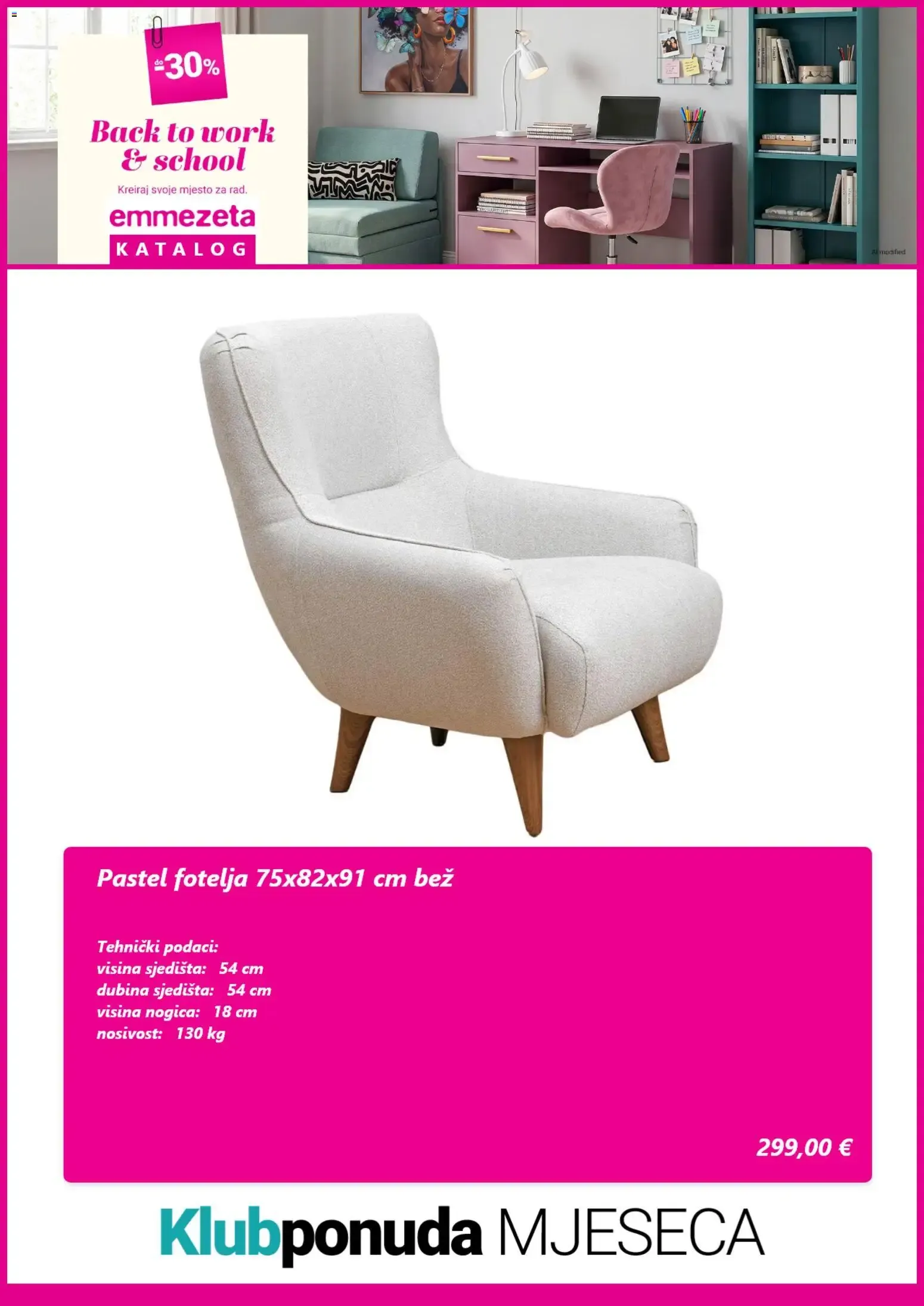Katalog Emmezeta Katalog: Back to work & school, Klubponuda Mjeseca od 1. rujna do 21. rujna 2026. - Pregled Stranica 4