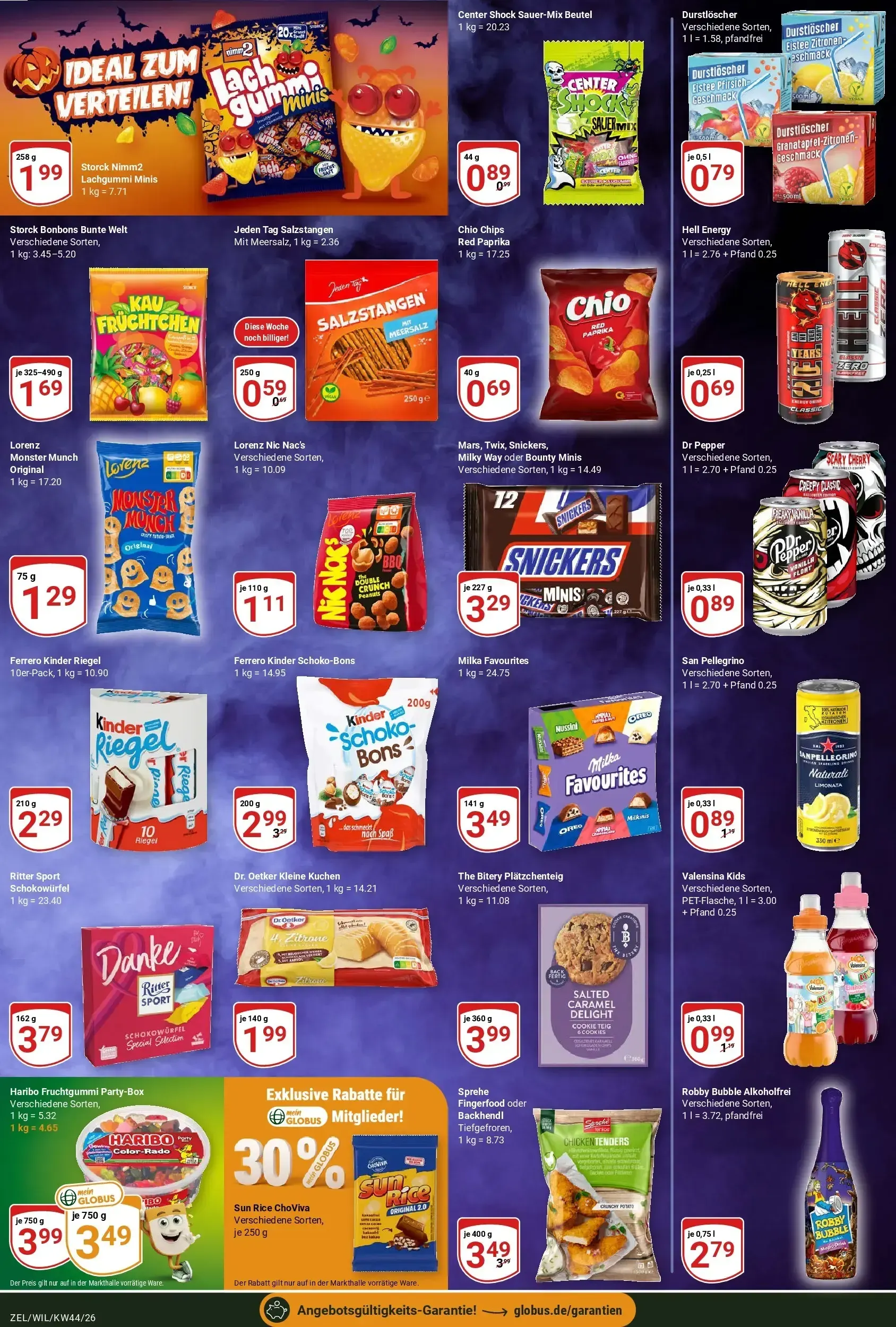 Globus - Zell/Wittlich Prospekt – von Montag 26.10.2026 bis Samstag 31.10.2026 von 26. Oktober bis 31. Oktober 2026 - Prospekt seite 17