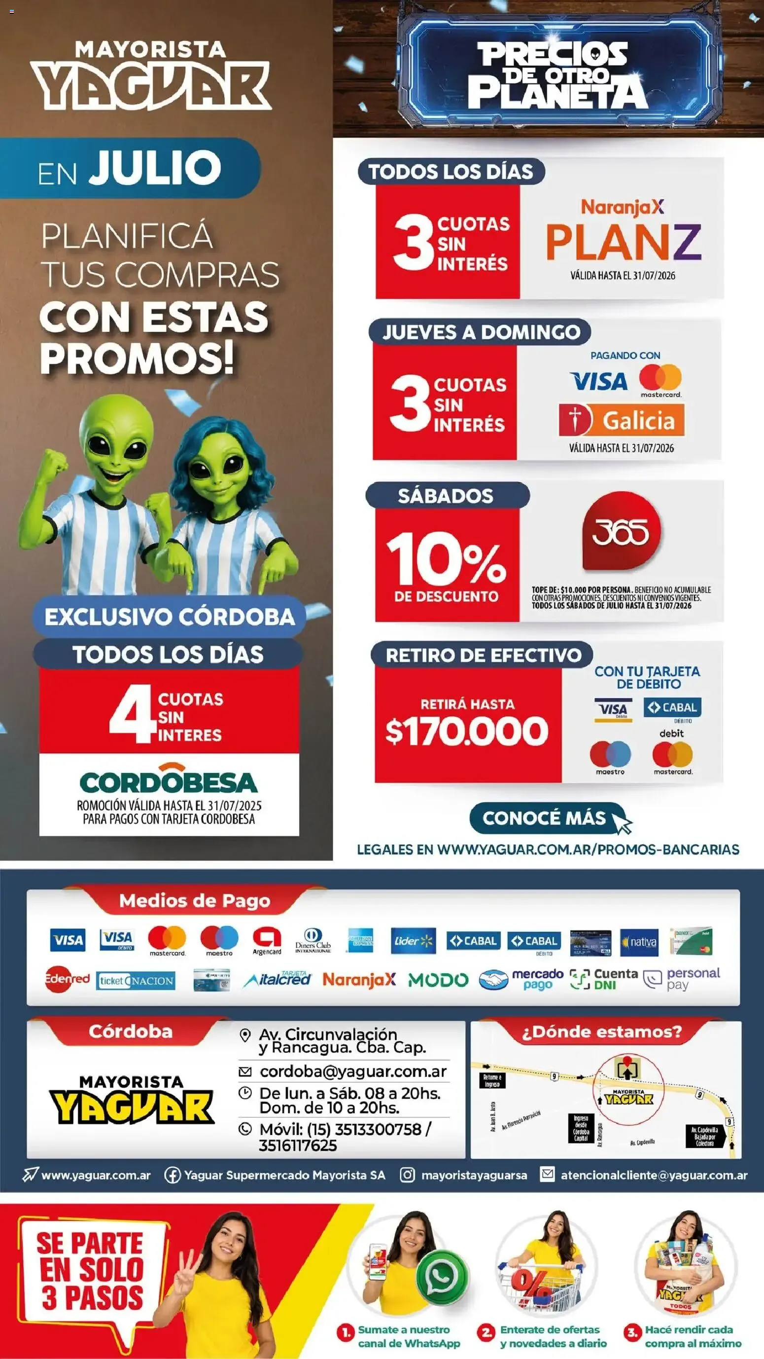 Ofertas de Yaguar - Oferta Semanal Córdoba del 29/06/2026 - 05/07/2026 29 de junio al 5 de julio 2026 - Página 18 del catálogo
