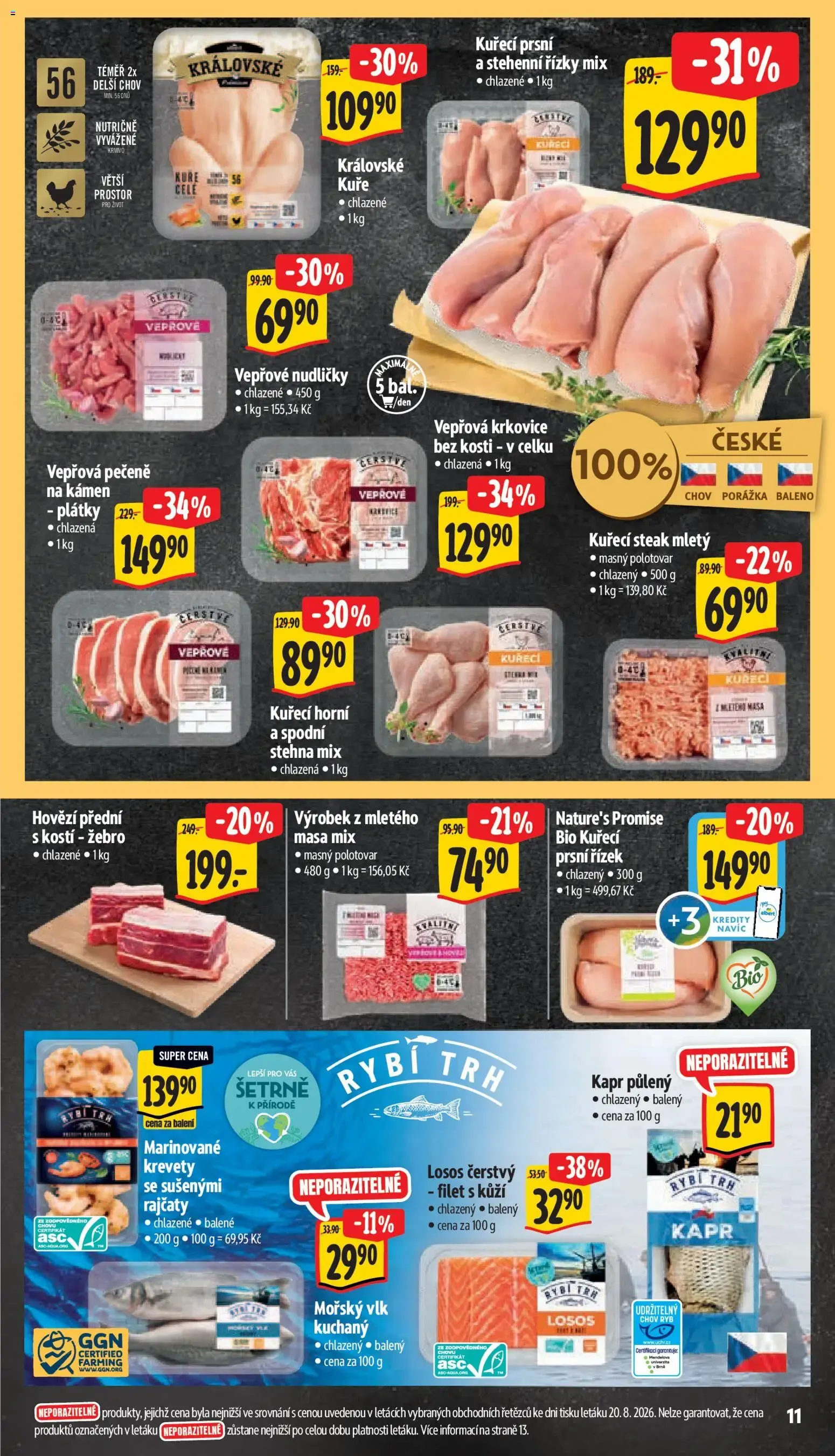 Albert leták - Supermarket od 26.08.2026 - Akční leták - 26. srpna 1. září 2026 - Page 19