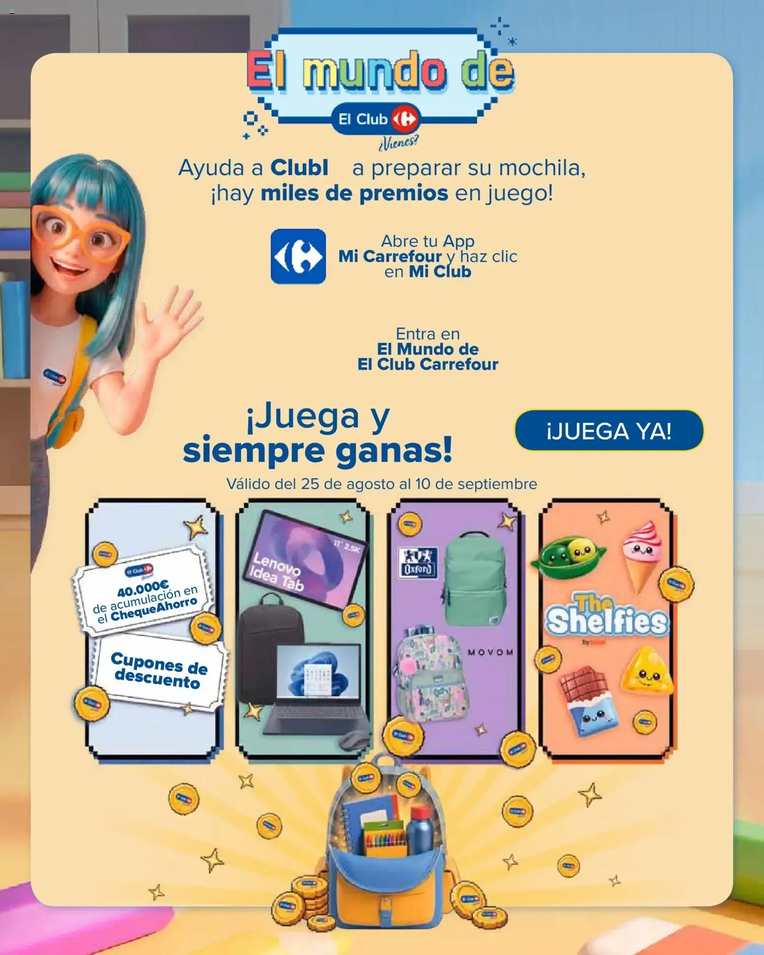 Catálogo de Carrefour Vuelta al cole del 18/08/2026 | Catálogo 18 de agosto al 18 de septiembre 2026 - Página 42