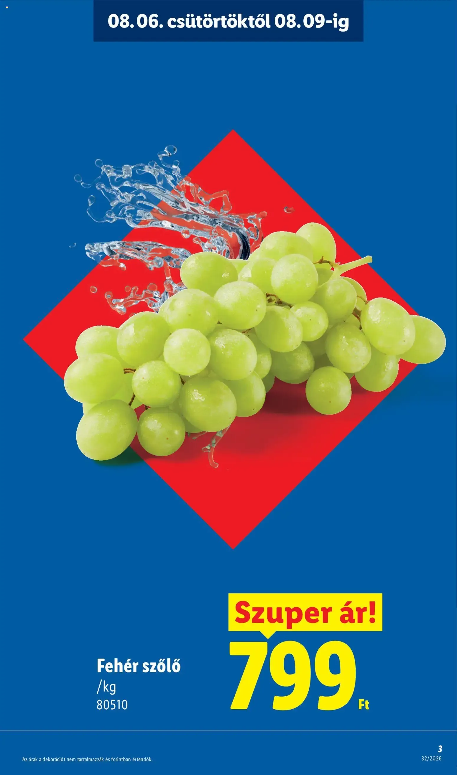 Katalógus Lidl akciós újság - 2026.08.06. -tól/töl > akció, lapozható szórólap 🛍️ augusztus 6.-tól augusztus 12.-ig 2026. - Oldal 3