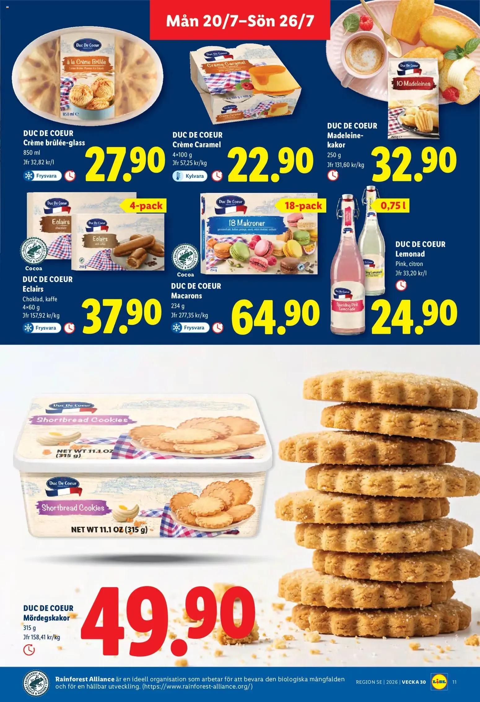 Lidl erbjudanden från 20/07/2026 - 26/07/2026 > Reklamblad nuvarande rabatter från 20 juli till 26 juli 2026 - Reklamblad sidor 11