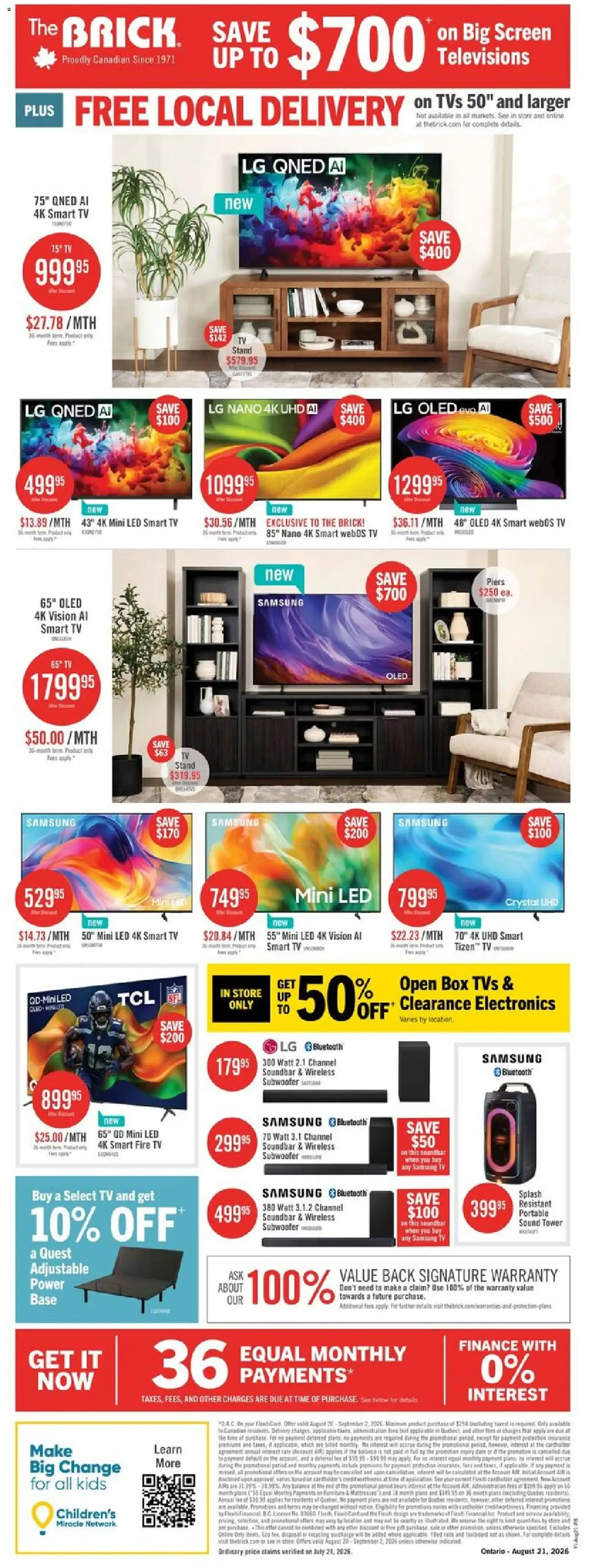 Sleep Better Sale from August 20 to September 2 2026 - flyer page 15