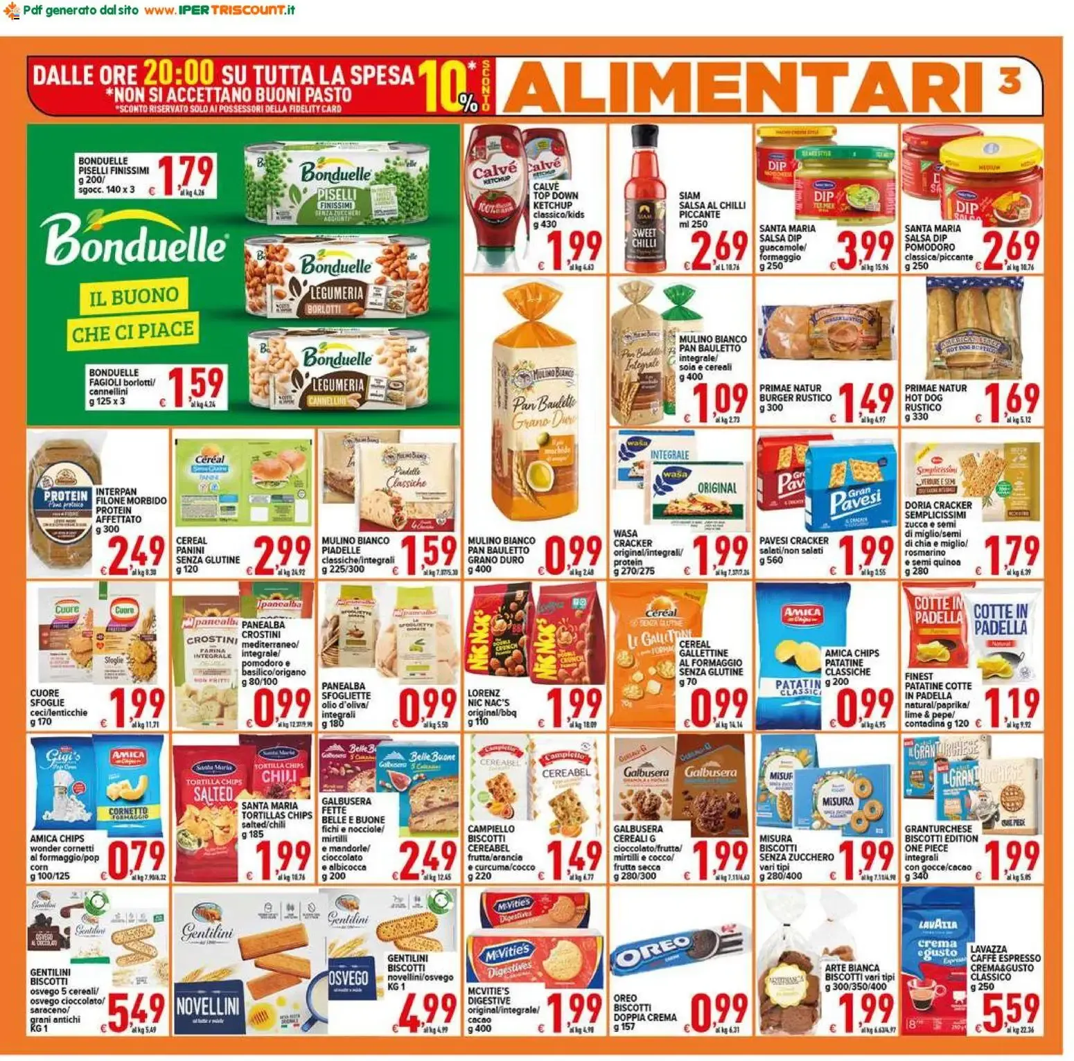 Ipertriscount volantino dal 14/10/2026 - online Offerte da 14 ottobre a 22 ottobre di 2026 - Pagina del volantino 3
