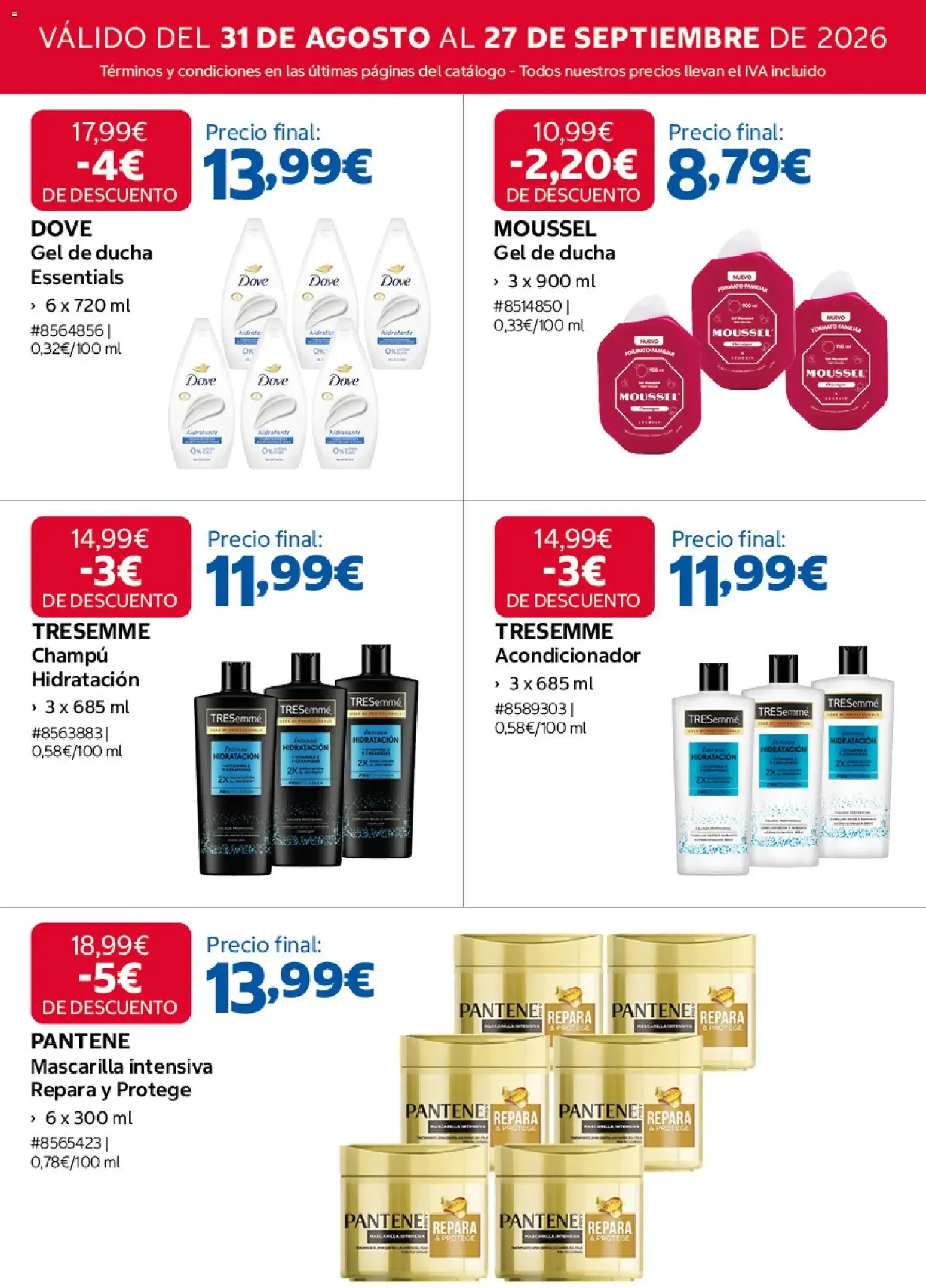 Catálogo de Costco Wholesale: Más de 1000€ en Ahorros para Socios 31 de agosto al 27 de septiembre 2026 - Página 7
