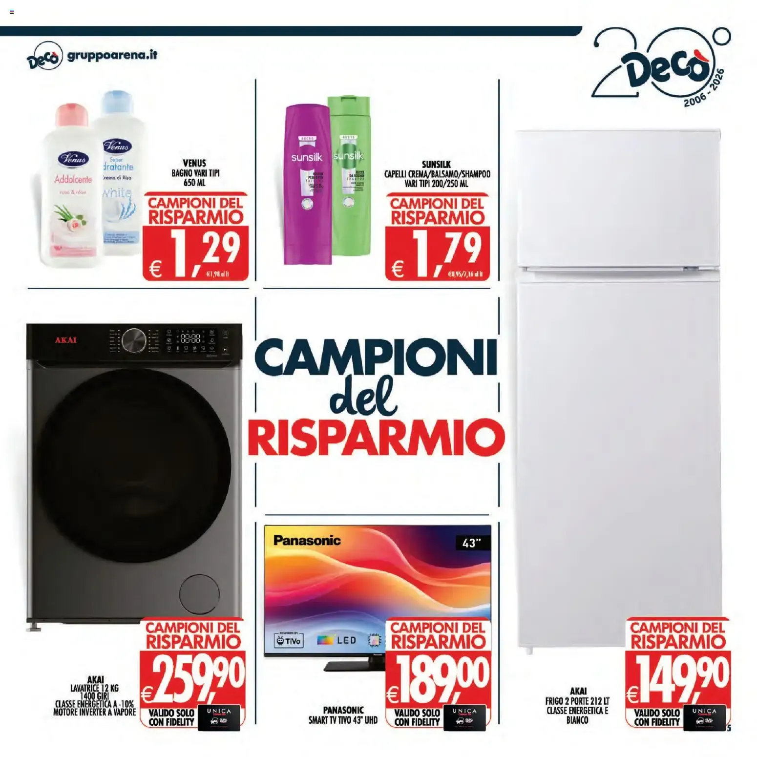 Decò iperStore Superstore - Campioni del Risparmio da 1 settembre a 10 settembre di 2026 - Pagina del volantino 5