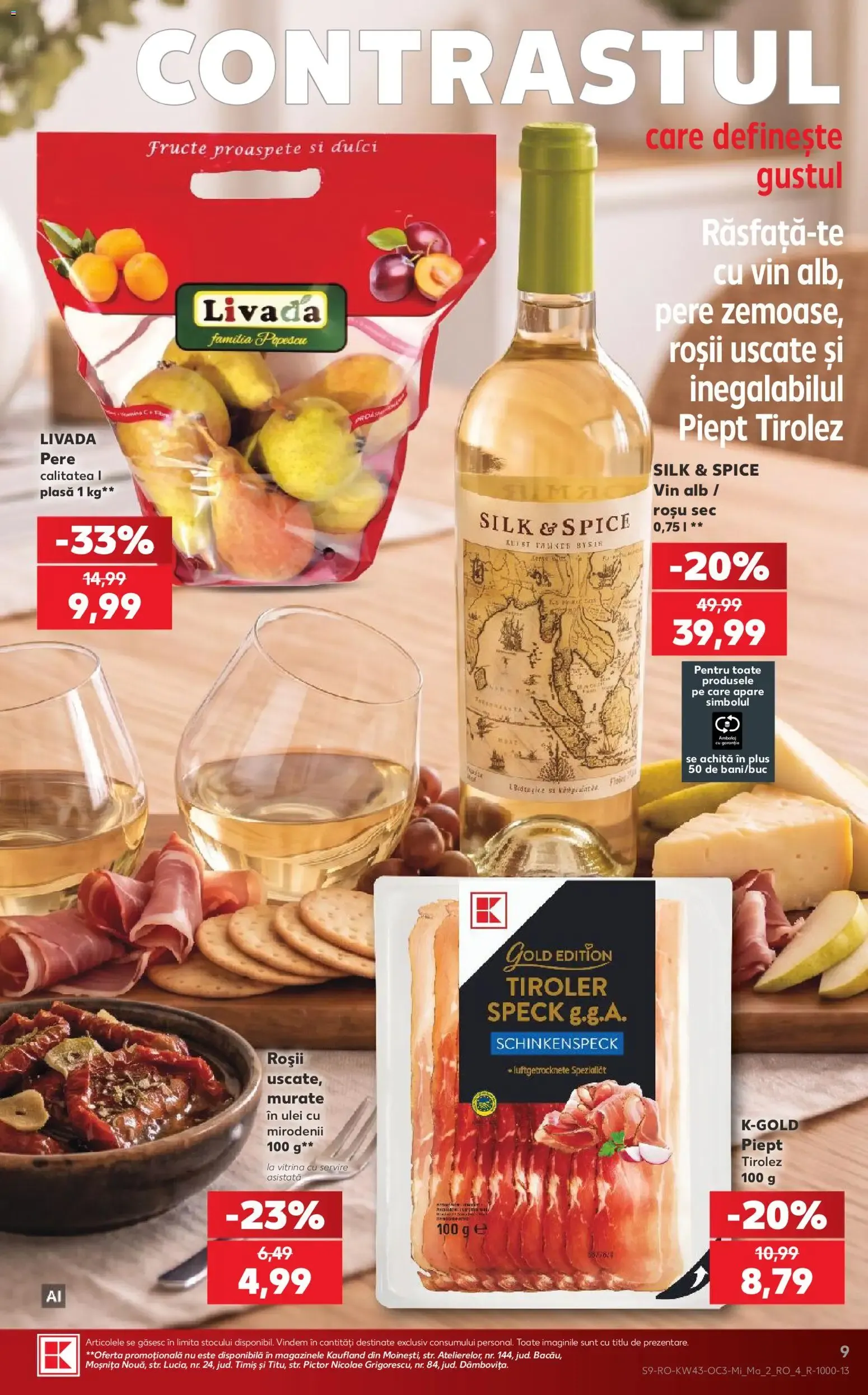 Catalog Kaufland Catalog Tematic 21.10.2026 - Revista si Oferta de la 21 octombrie până la 27 octombrie 2026 - Revista Pagina 9