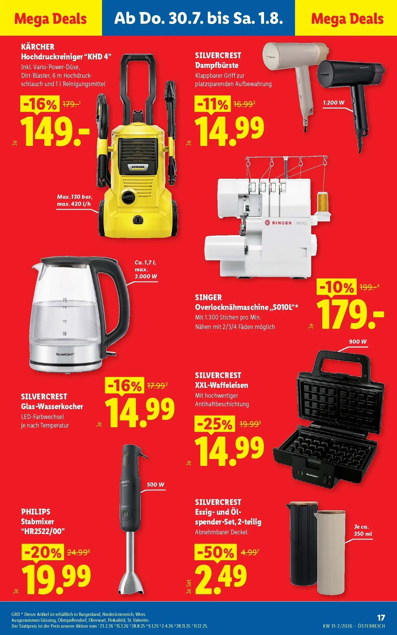 Lidl Aktion von 30. Juli bis 1. August 2026 - Flugblätt seite  21
