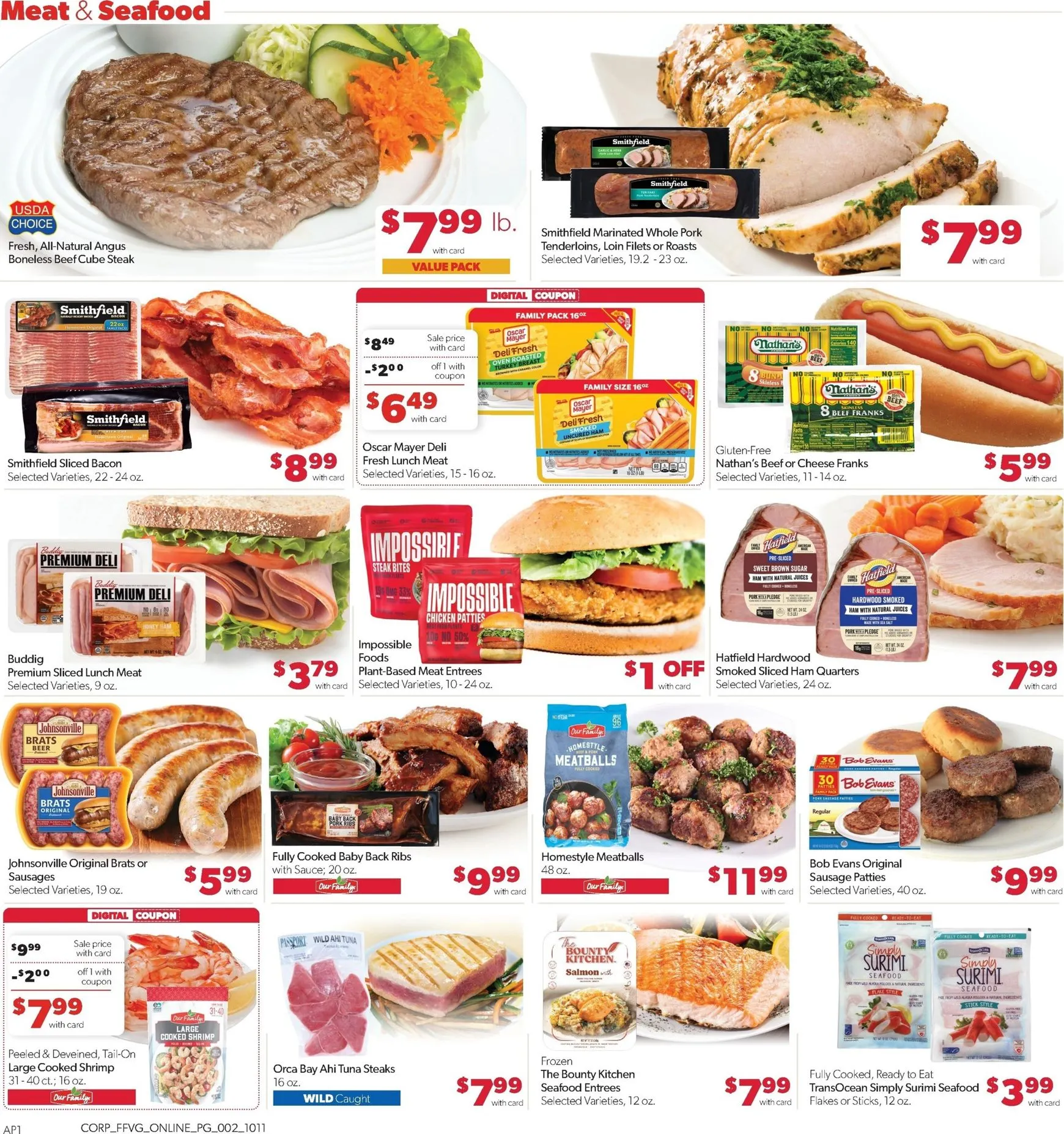 Weekly ad Current Family Fare leaflet valid from Sunday 10/11/2026 to Saturday 10/17/2026 from October 11 to October 17 2026 - Page 6