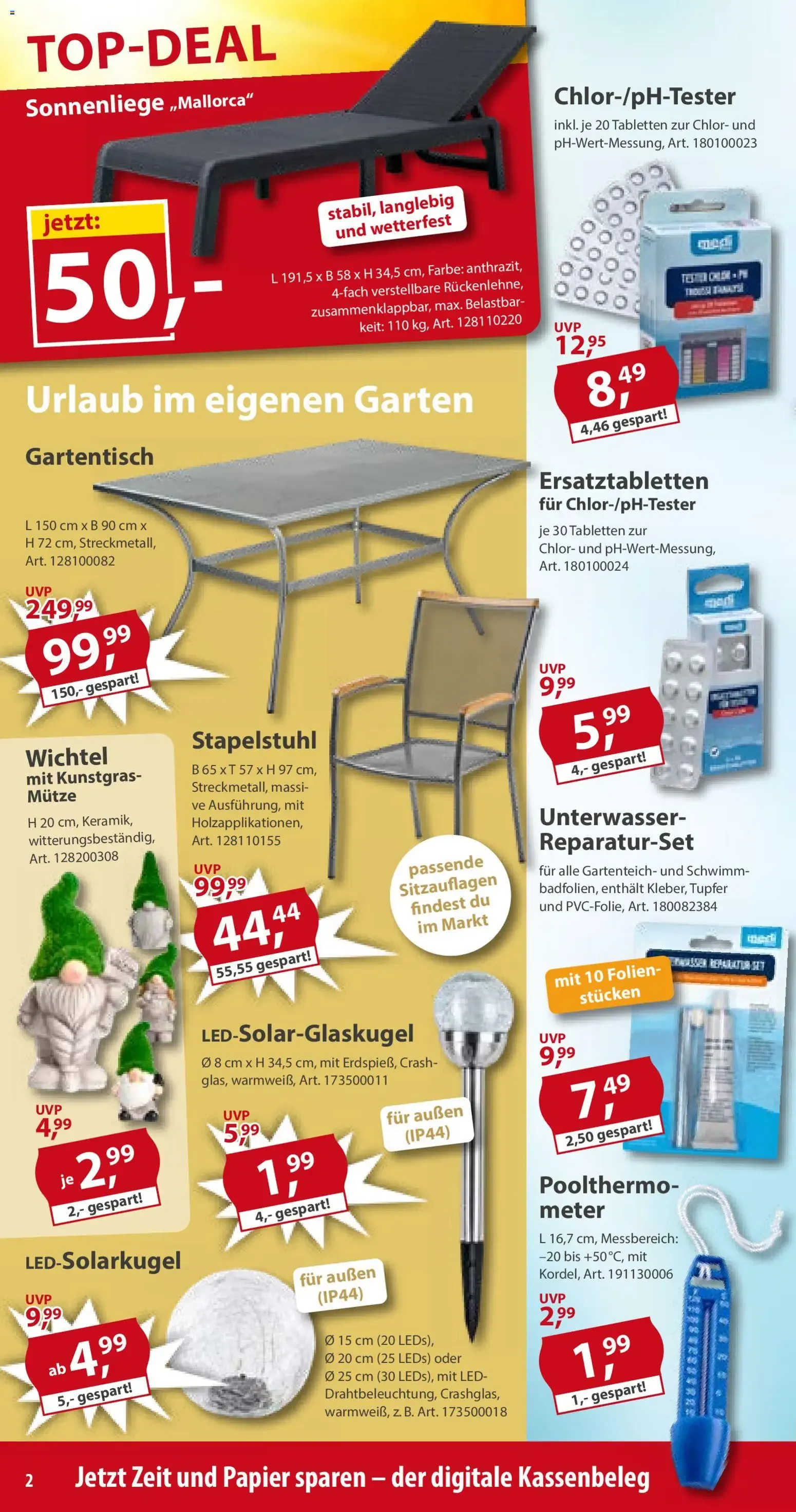 Sonderpreis Baumarkt Prospekt (ab 27.06.2026) zum Blättern von 27. Juni bis 3. Juli 2026 - Prospekt seite 2