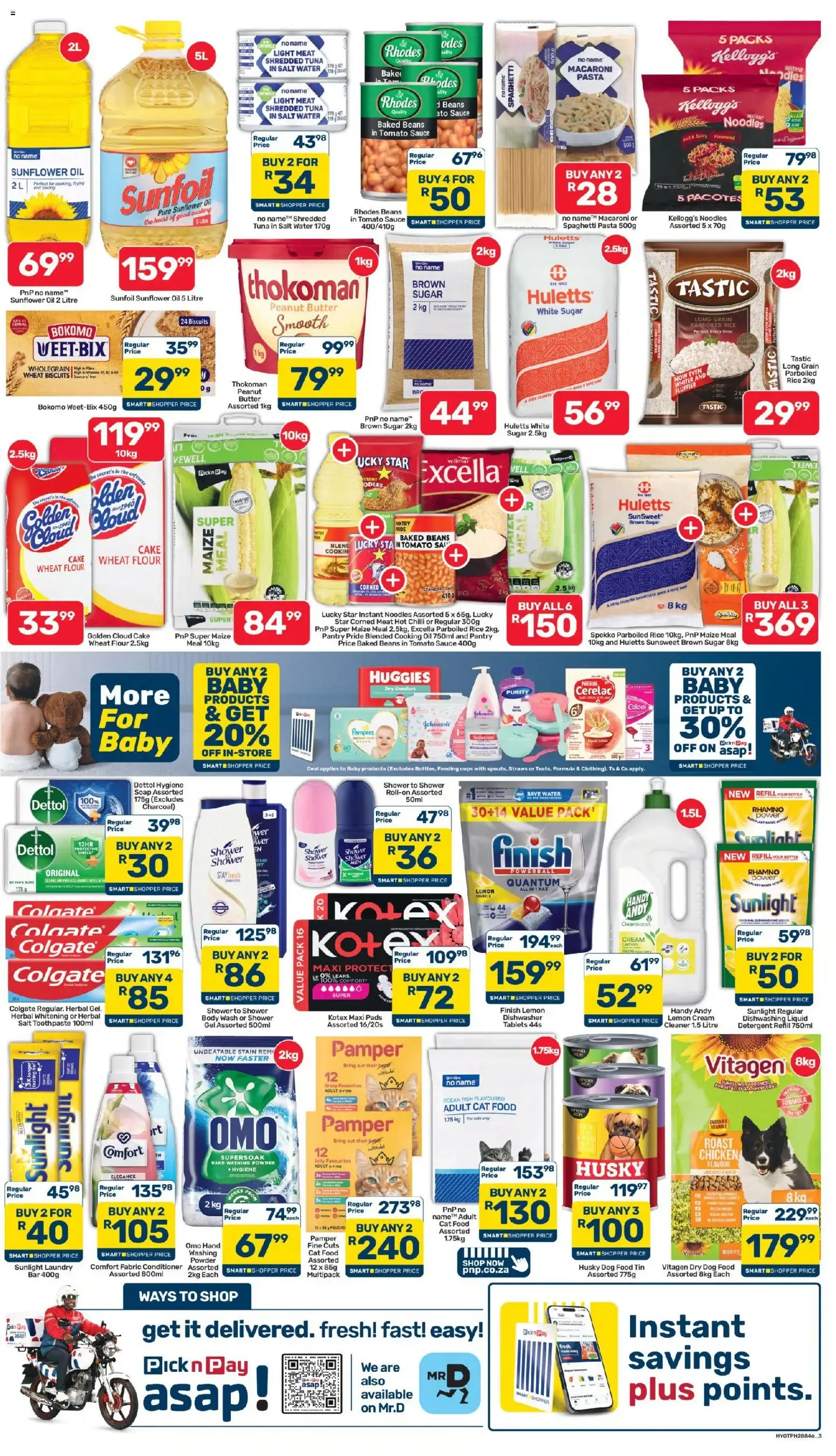 Pick n Pay Inland Provinces - Hypermarket Specials (07/08/2026 - 24/08/2026) Online from 7 August to 24 August 2026 - Catalogue Page 3