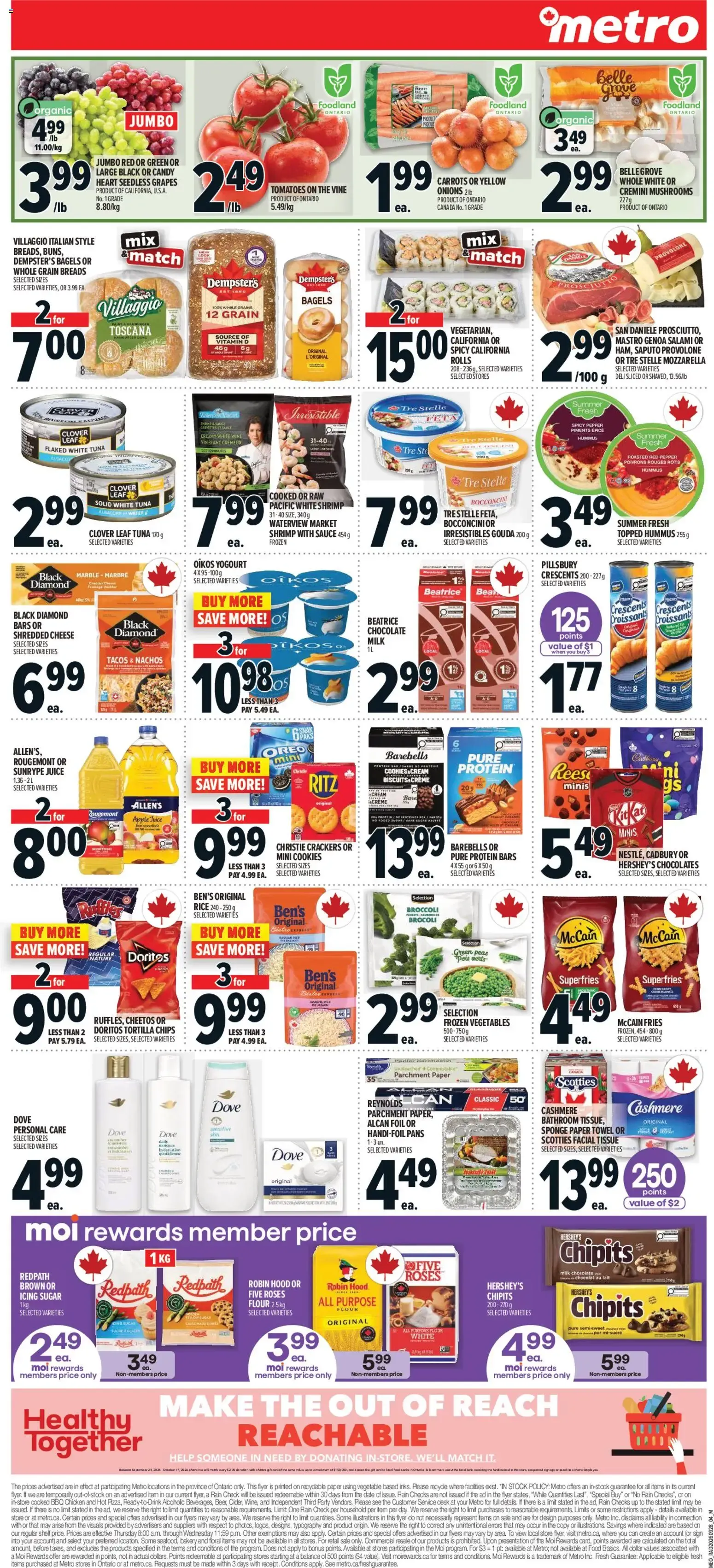 Metro: Get Thanksgiving Ready - Weekly Flyer from October 1 to October 7 2026 - flyer page 2