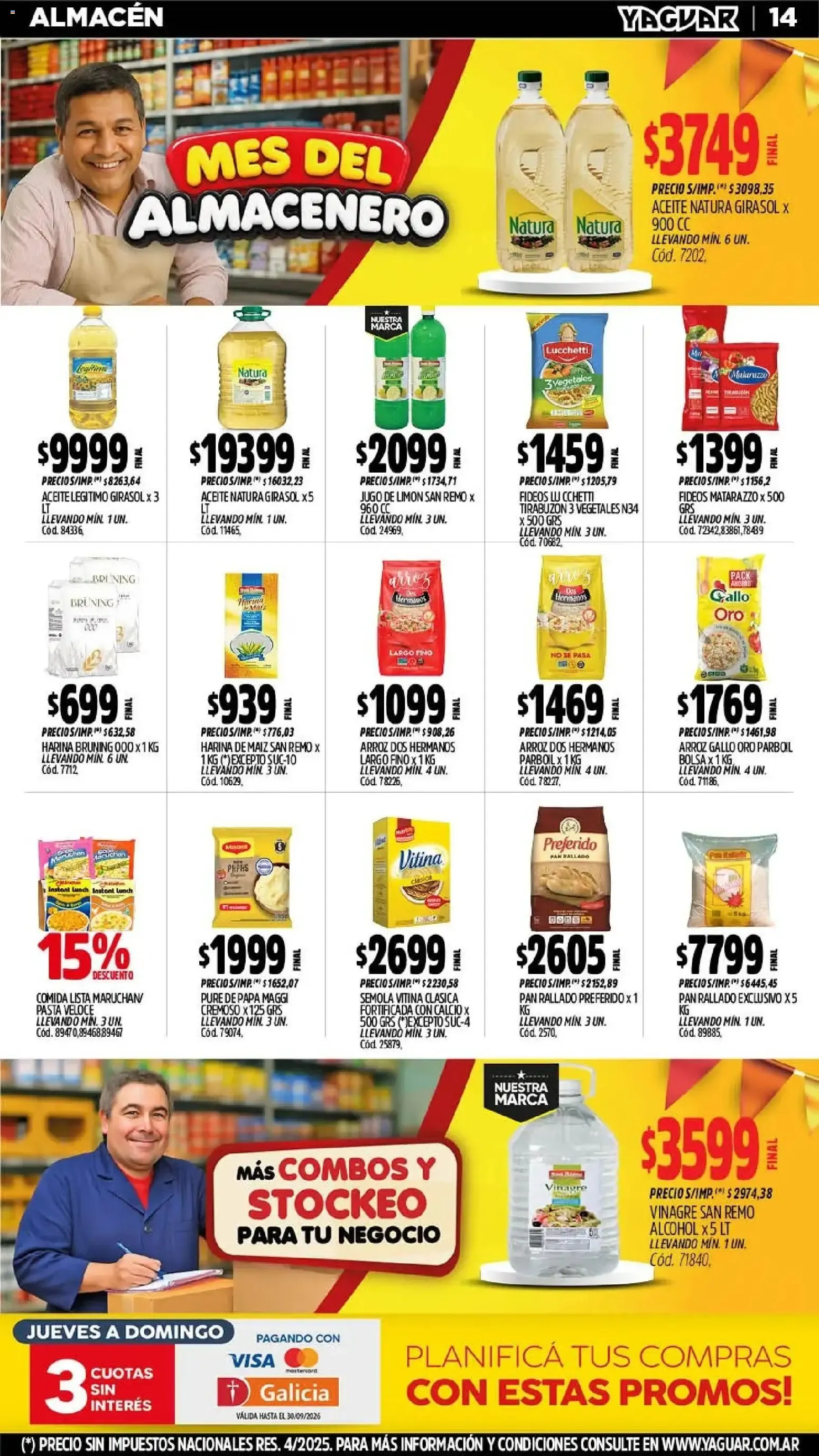 Ofertas de Yaguar - Ofertas del 21/09/2026 - 27/09/2026 21 de septiembre al 27 de septiembre 2026 - Página 15 del catálogo