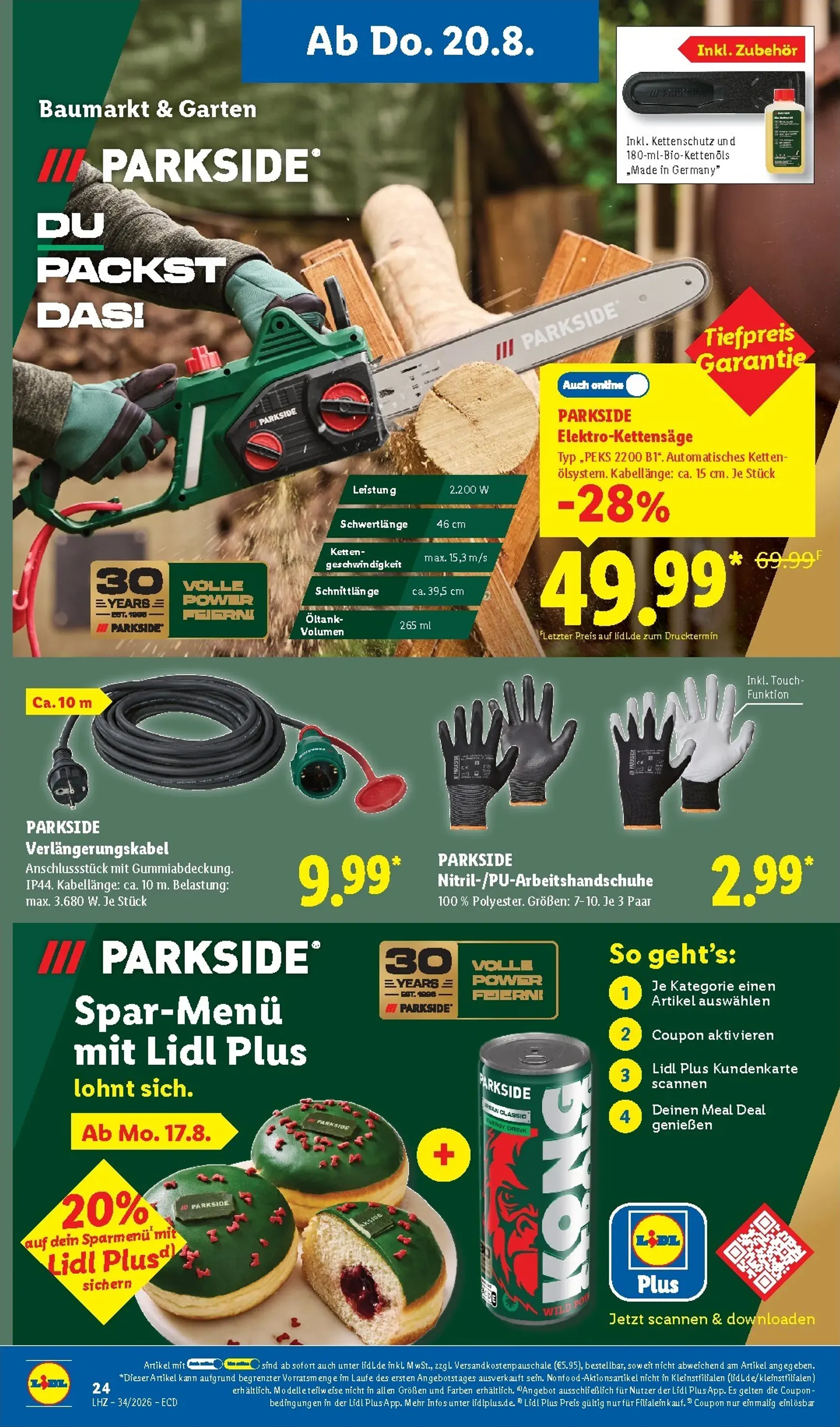 Lidl Angebot der Woche von 17. August bis 22. August 2026 - Prospekt seite 22