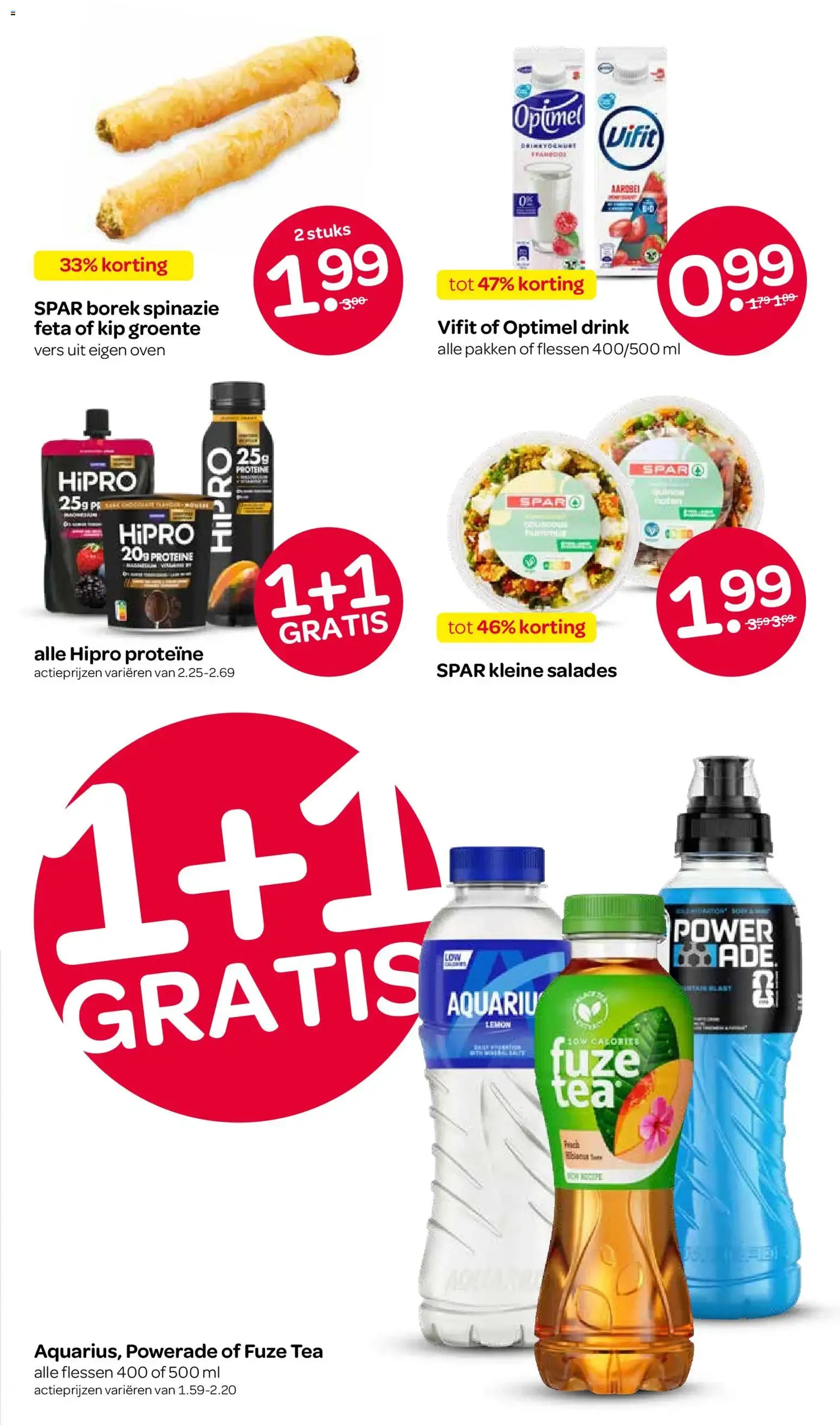 SPAR 1+1 gratis en multipacks de helados Ola y Cornetto van 16 juli tot 29 juli 2026 - Folder pagina 7