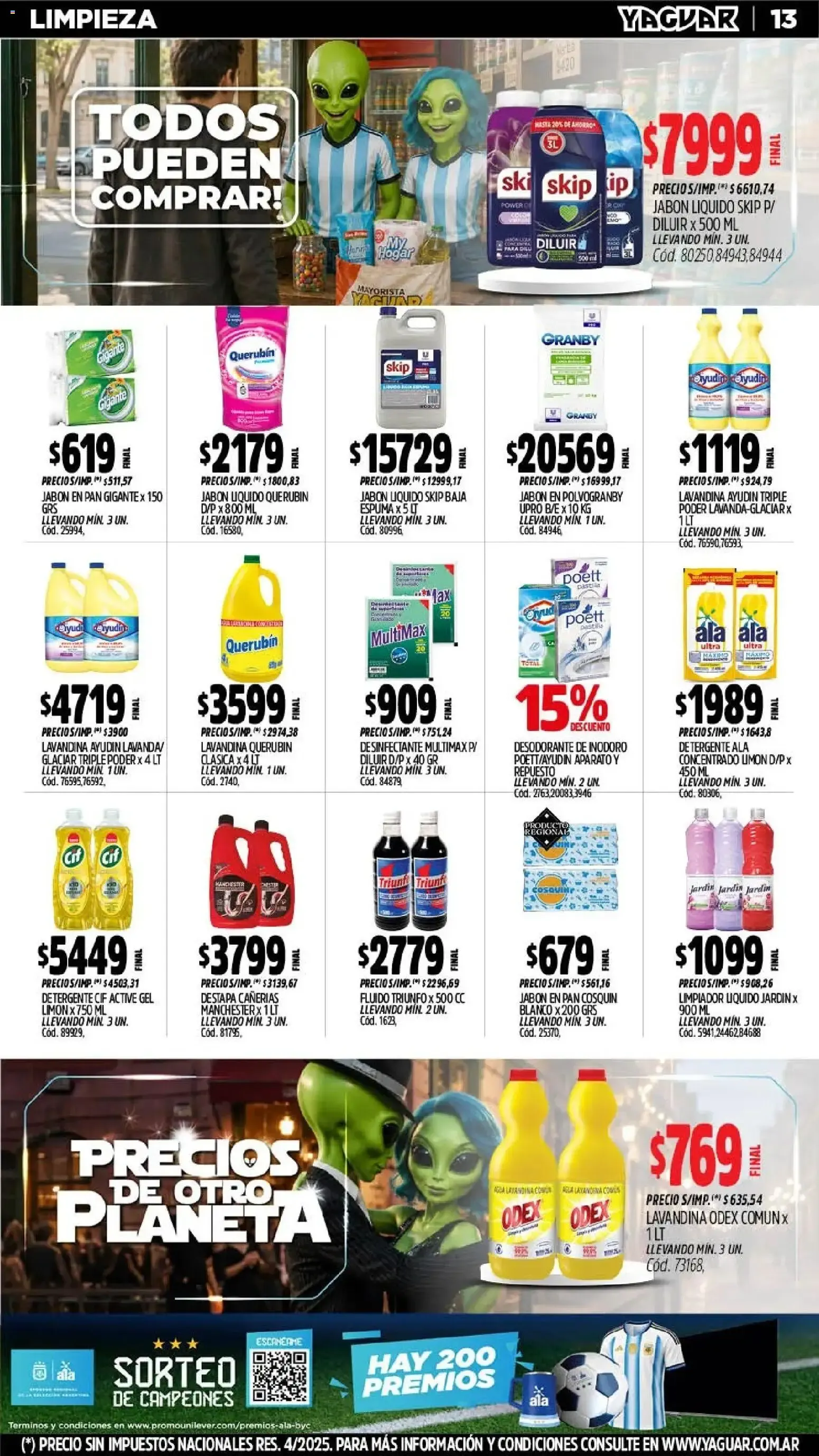 Ofertas de Yaguar - Oferta Semanal Córdoba del 13/07/2026 - 19/07/2026 13 de julio al 19 de julio 2026 - Página 14 del catálogo