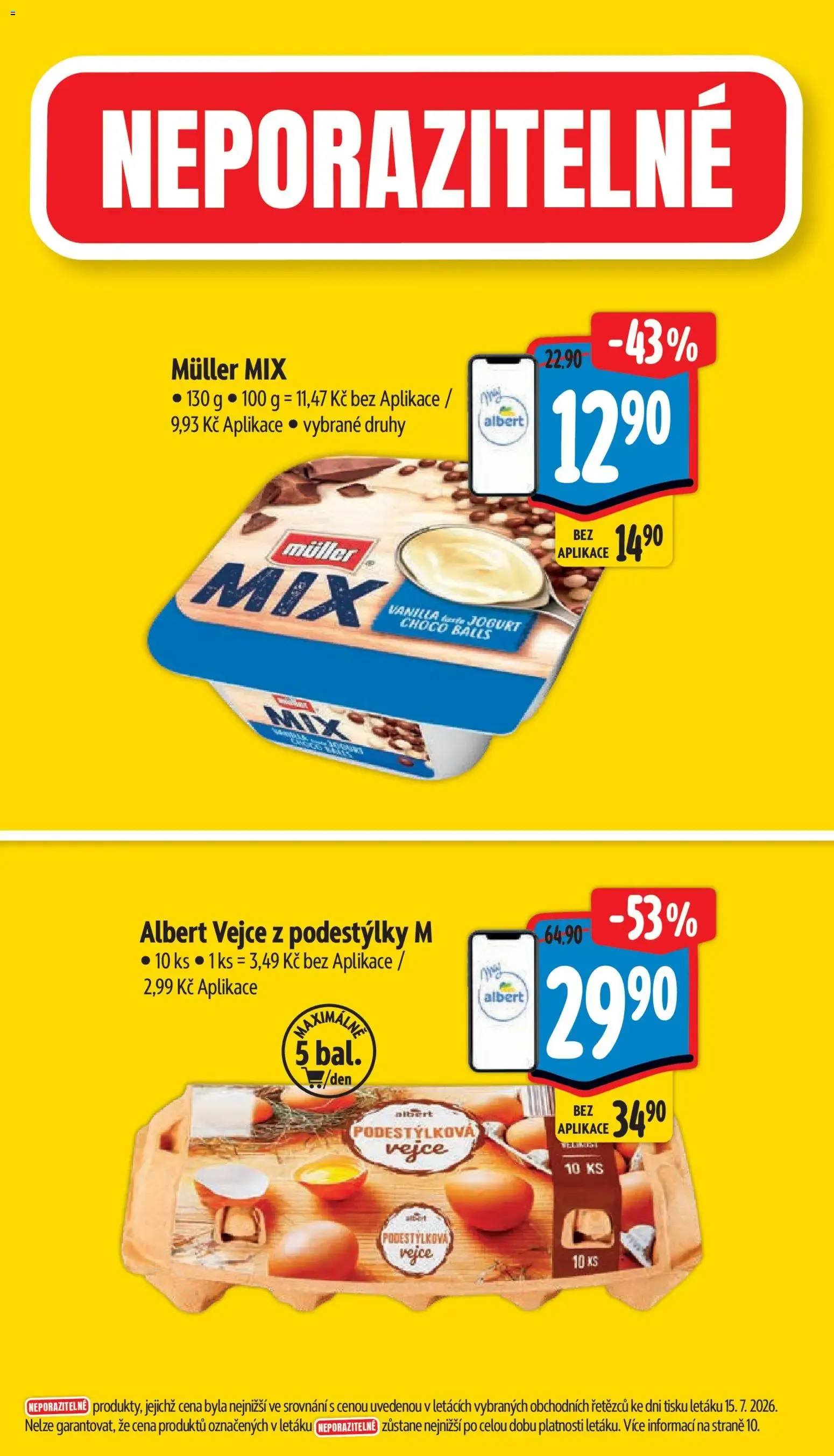 Albert leták - Hypermarket od 22.07.2026 - Akční leták - 22. července 28. července 2026 - Page 4