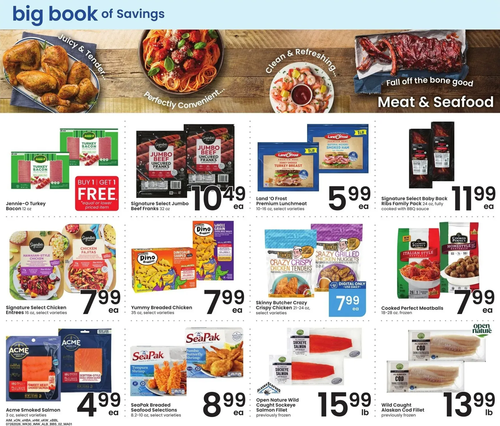 Weekly ad Current Albertsons - Big Book of Savings leaflet valid from Tuesday 07/28/2026 to Monday 08/24/2026 from July 28 to August 24 2026 - Page 2
