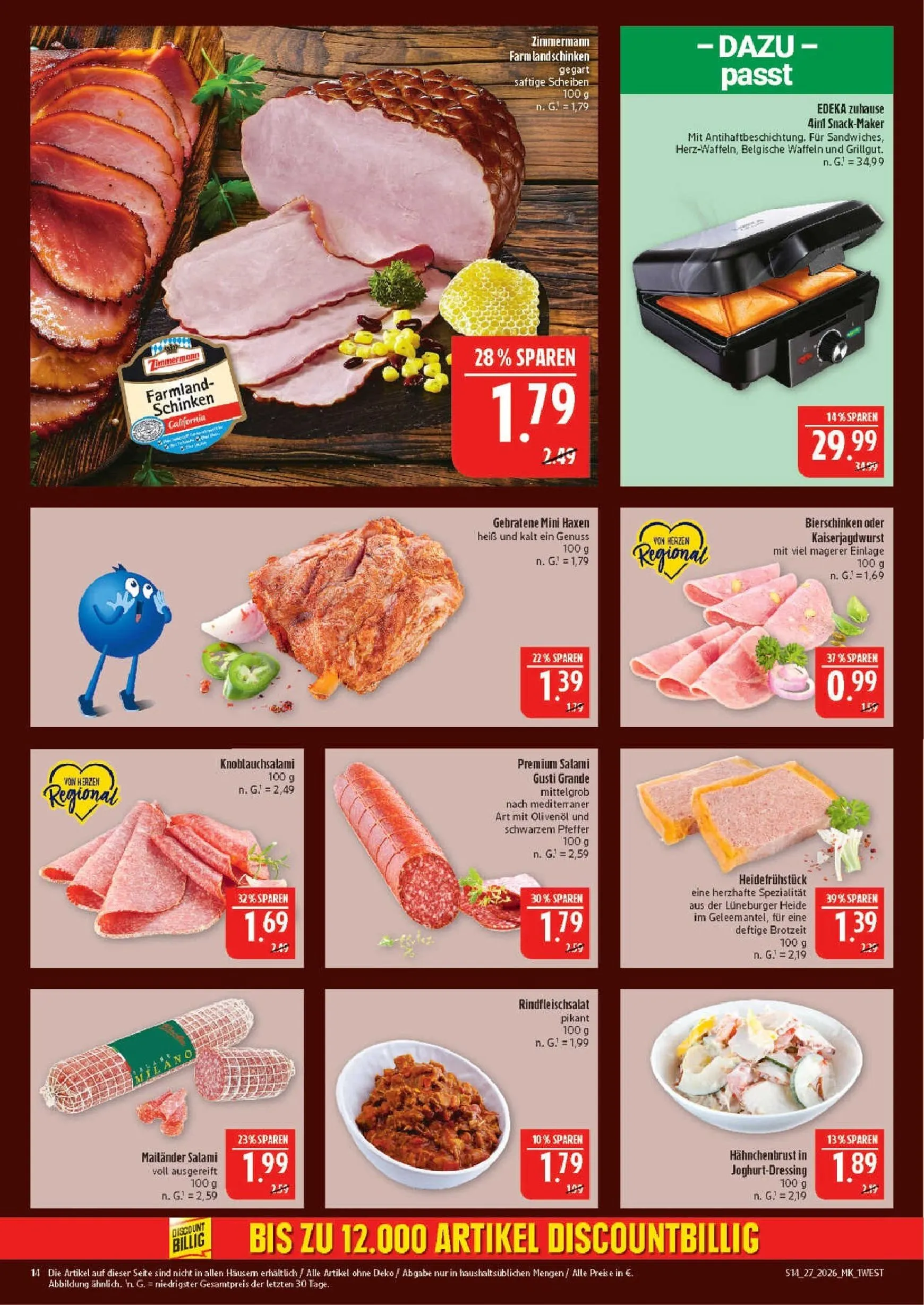 Marktkauf Prospekt nächste Woche – von Montag 29.06.2026 bis Samstag 04.07.2026 von 29. Juni bis 4. Juli 2026 - Prospekt seite 14