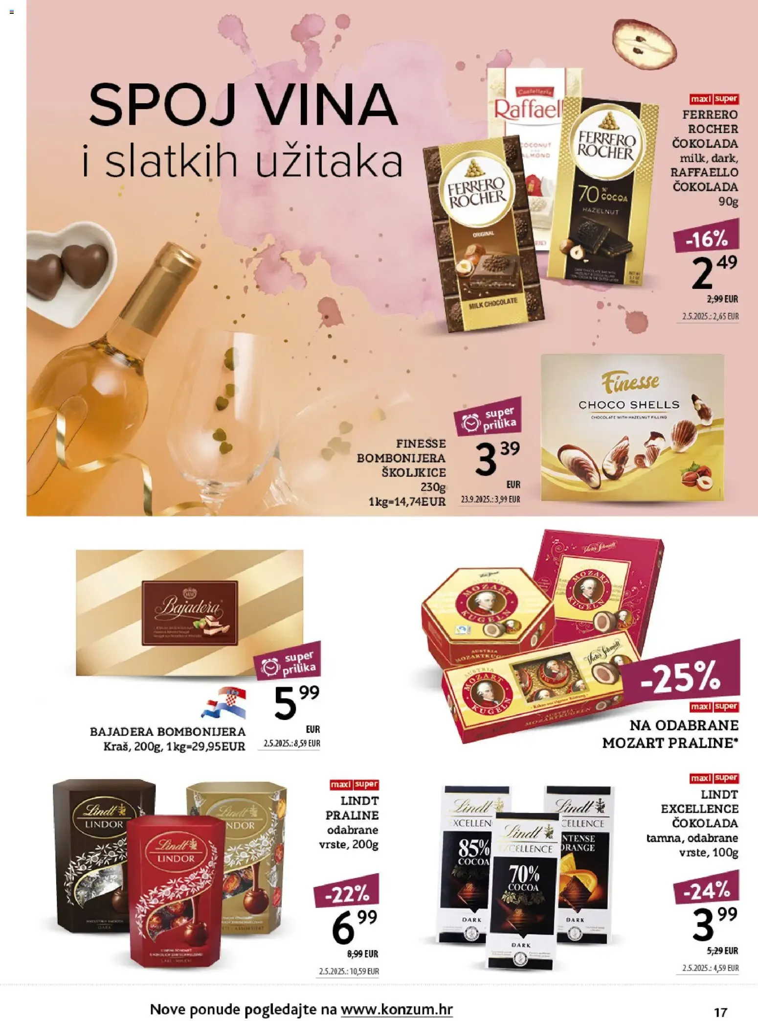 Katalog Konzum Katalog Vino od 12. listopada do 25. listopada 2026. - Pregled Stranica 17