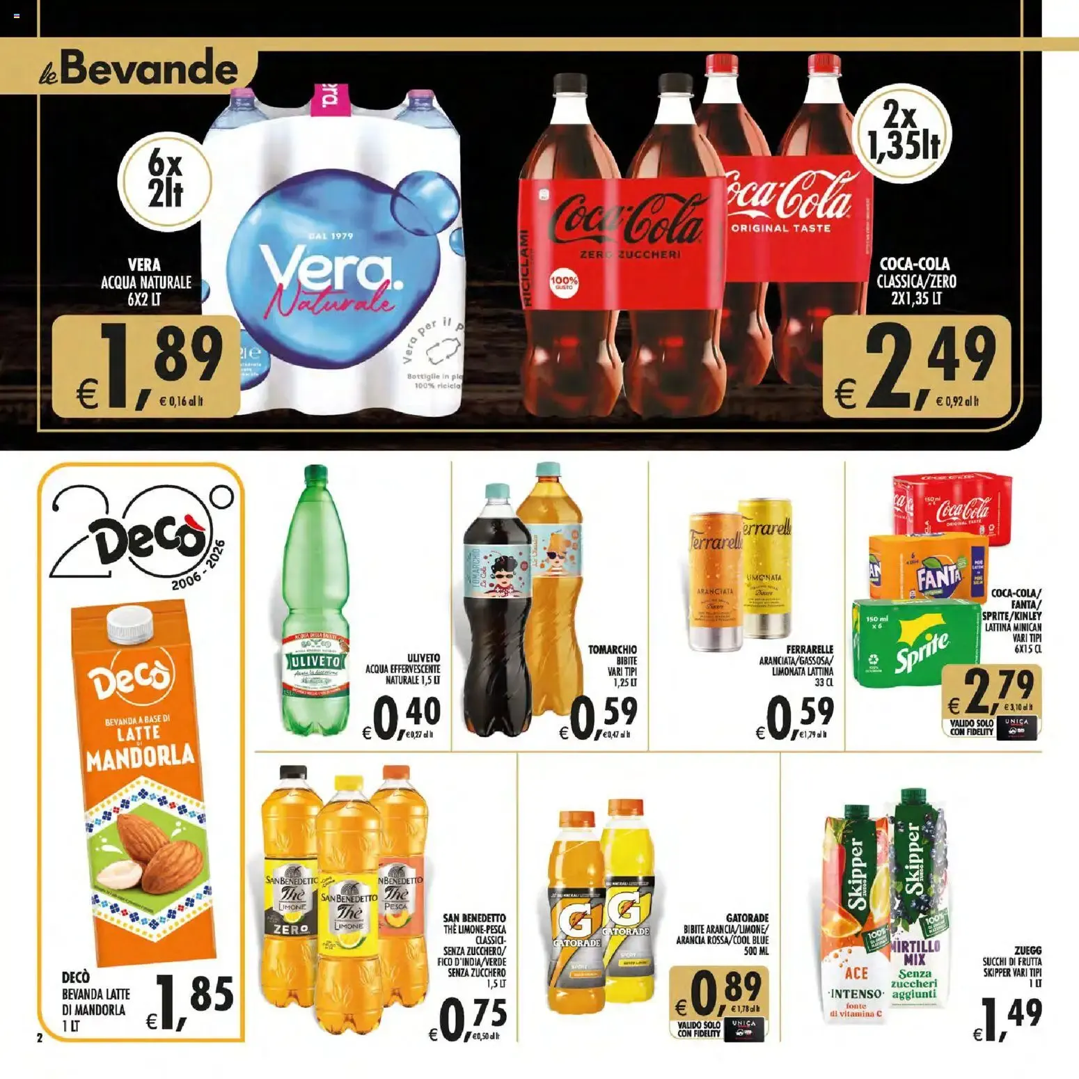Nuovo Decò volantino Gourmet Sicilia dal 30/06/2026 > offerte anteprima 🛍️ da 30 giugno a 9 luglio di 2026 - Pagina del volantino 2