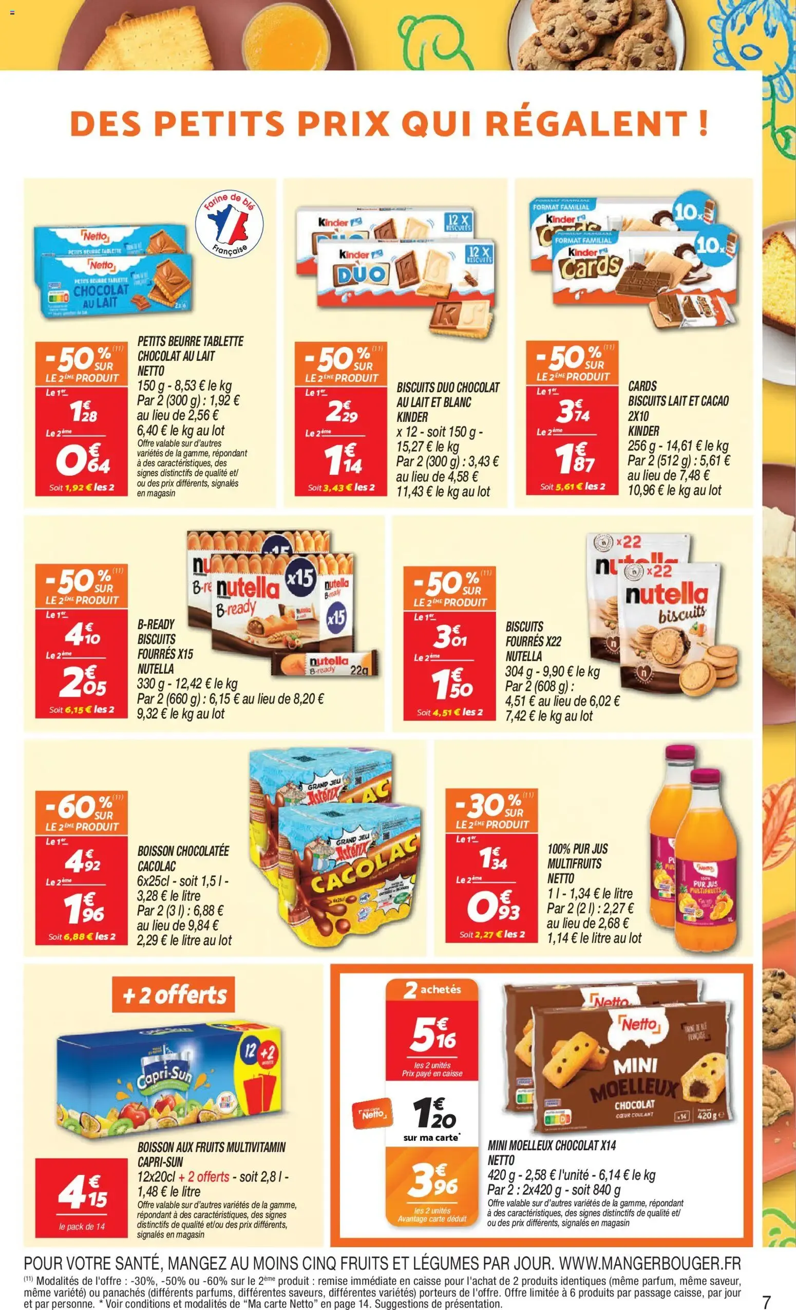 Netto catalogue à partir du 25/08/2026 - promo en ligne du 25 août au 31 août 2026 - Catalogue page 7