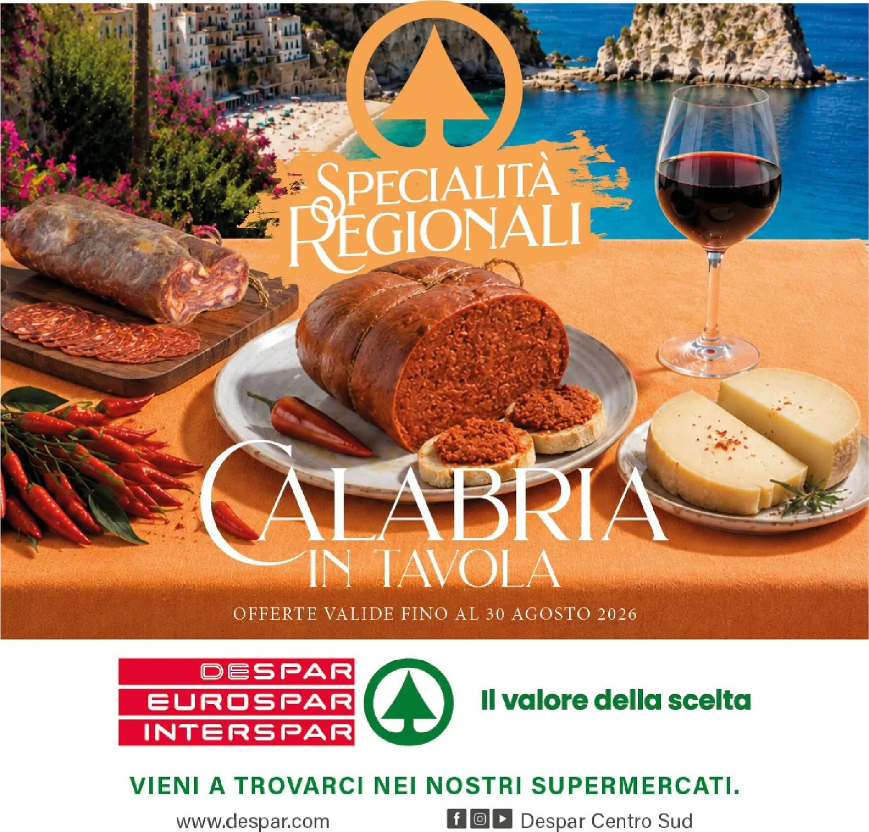 Specialità Regionali Calabria in Tavola da 20 luglio a 30 agosto di 2026 - Pagina del volantino 12