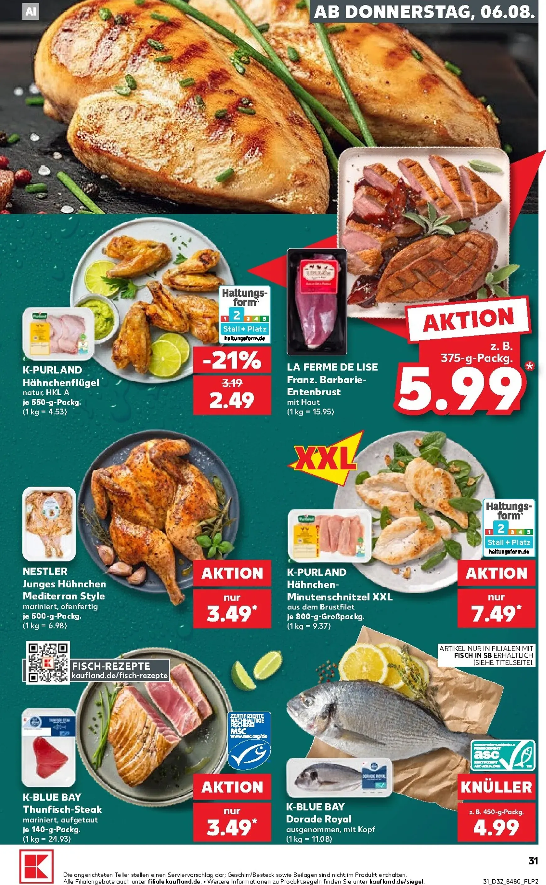 Kaufland Prospekt nächste Woche – von Donnerstag 06.08.2026 bis Mittwoch 12.08.2026 von 6. August bis 12. August 2026 - Prospekt seite 32