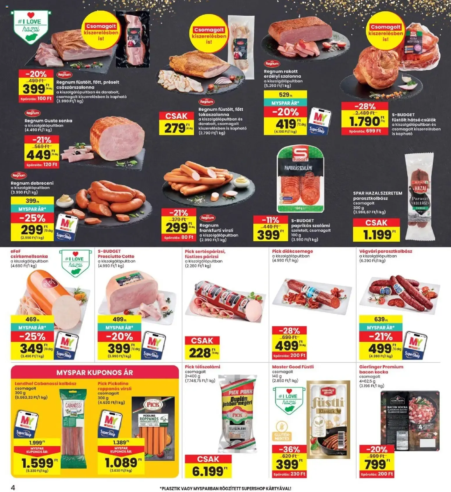 Katalógus Interspar akciós újság - 2026.08.13. -tól/töl > akció, lapozható szórólap 🛍️ augusztus 13.-tól augusztus 19.-ig 2026. - Oldal 4