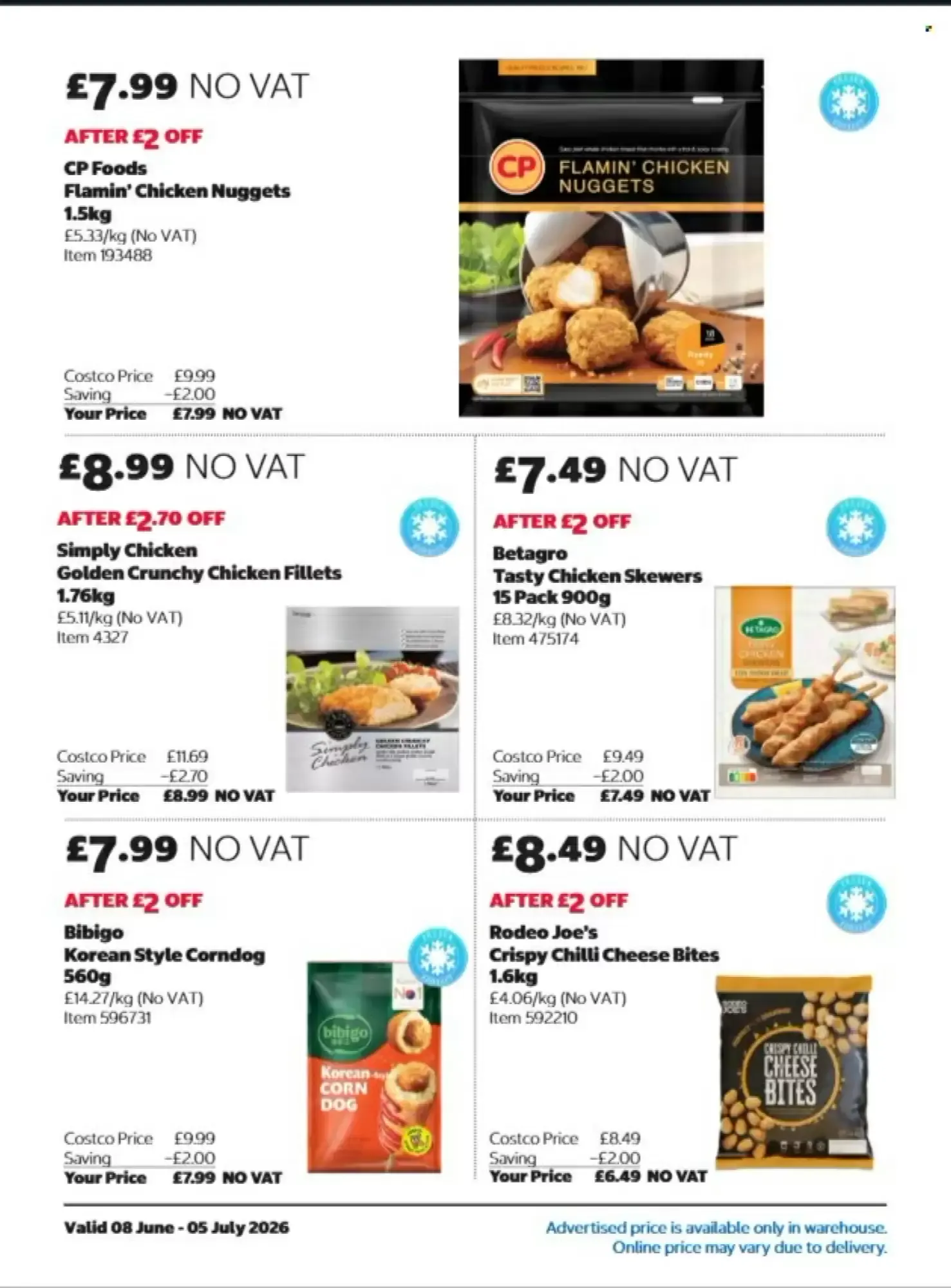 Costco leaflet from 8 June to 5 July 2026 - Catalogue Page 12