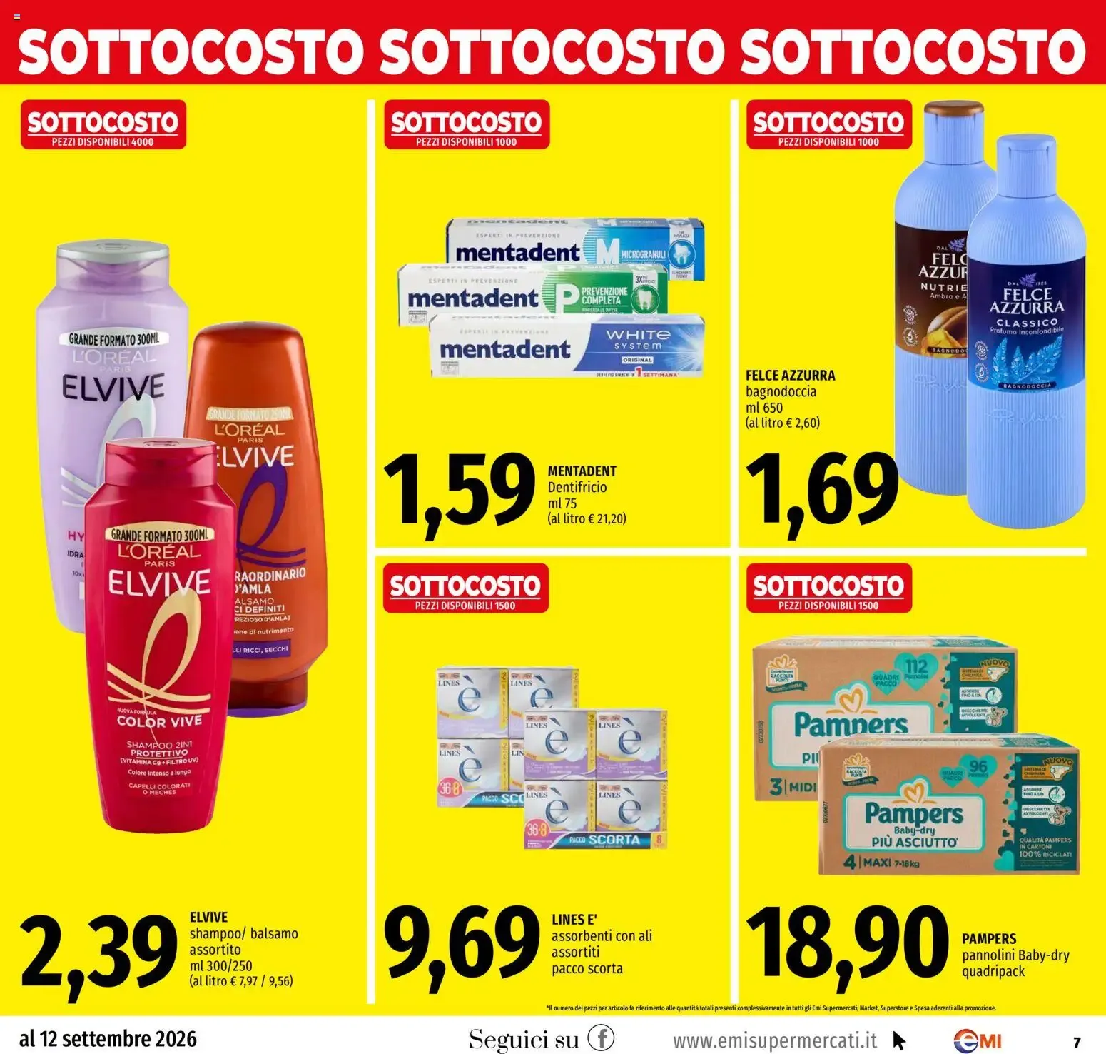 EMI volantino dal 03/09/2026 - online Offerte da 3 settembre a 16 settembre di 2026 - Pagina del volantino 7
